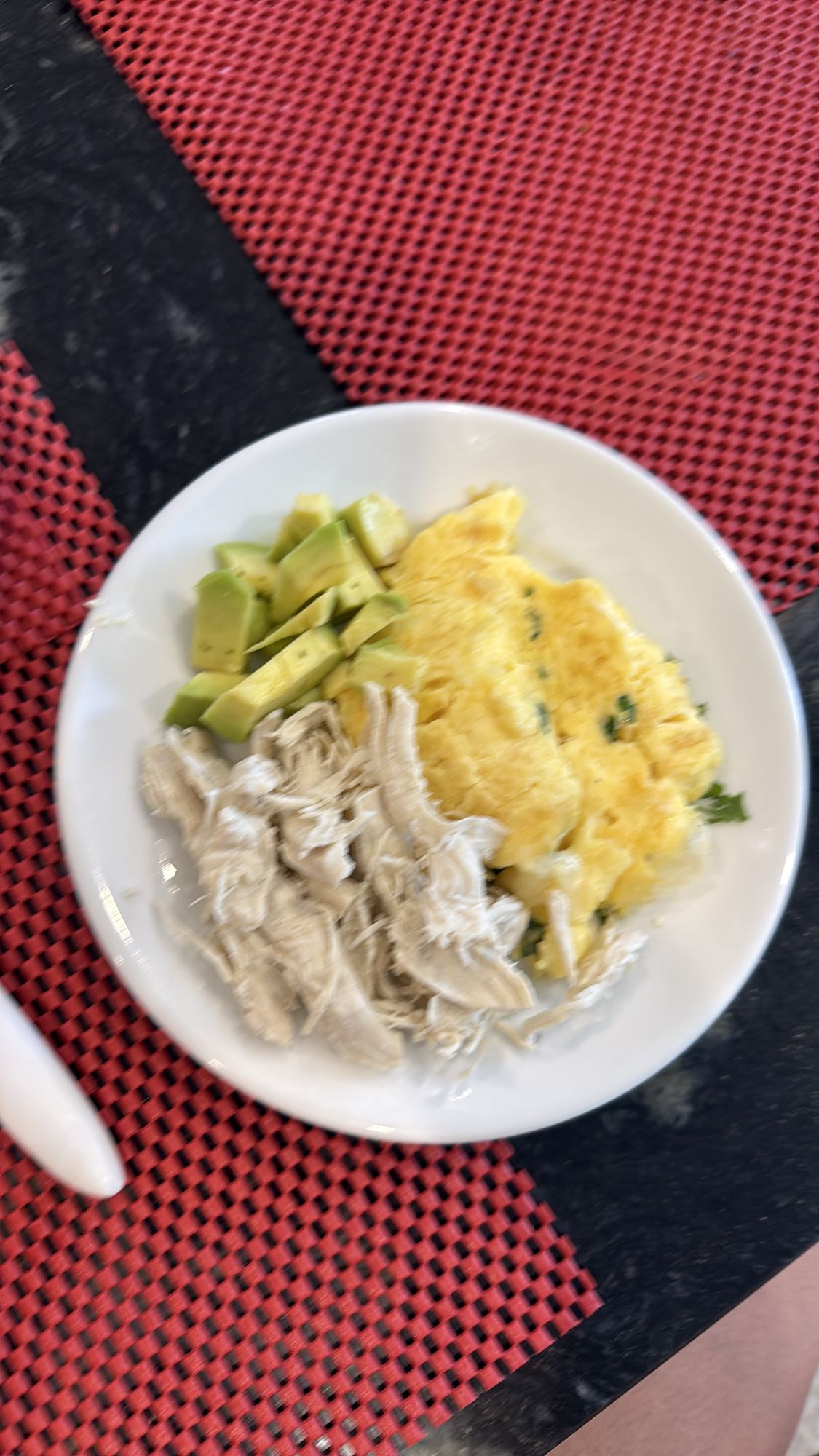 Chicken Omelet Plate