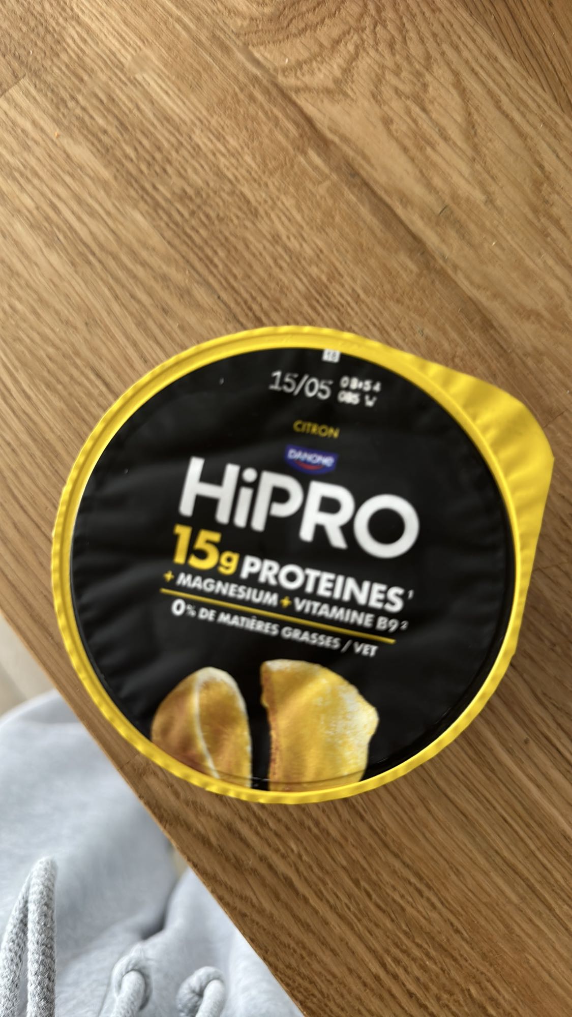 Yaourt protéiné citron