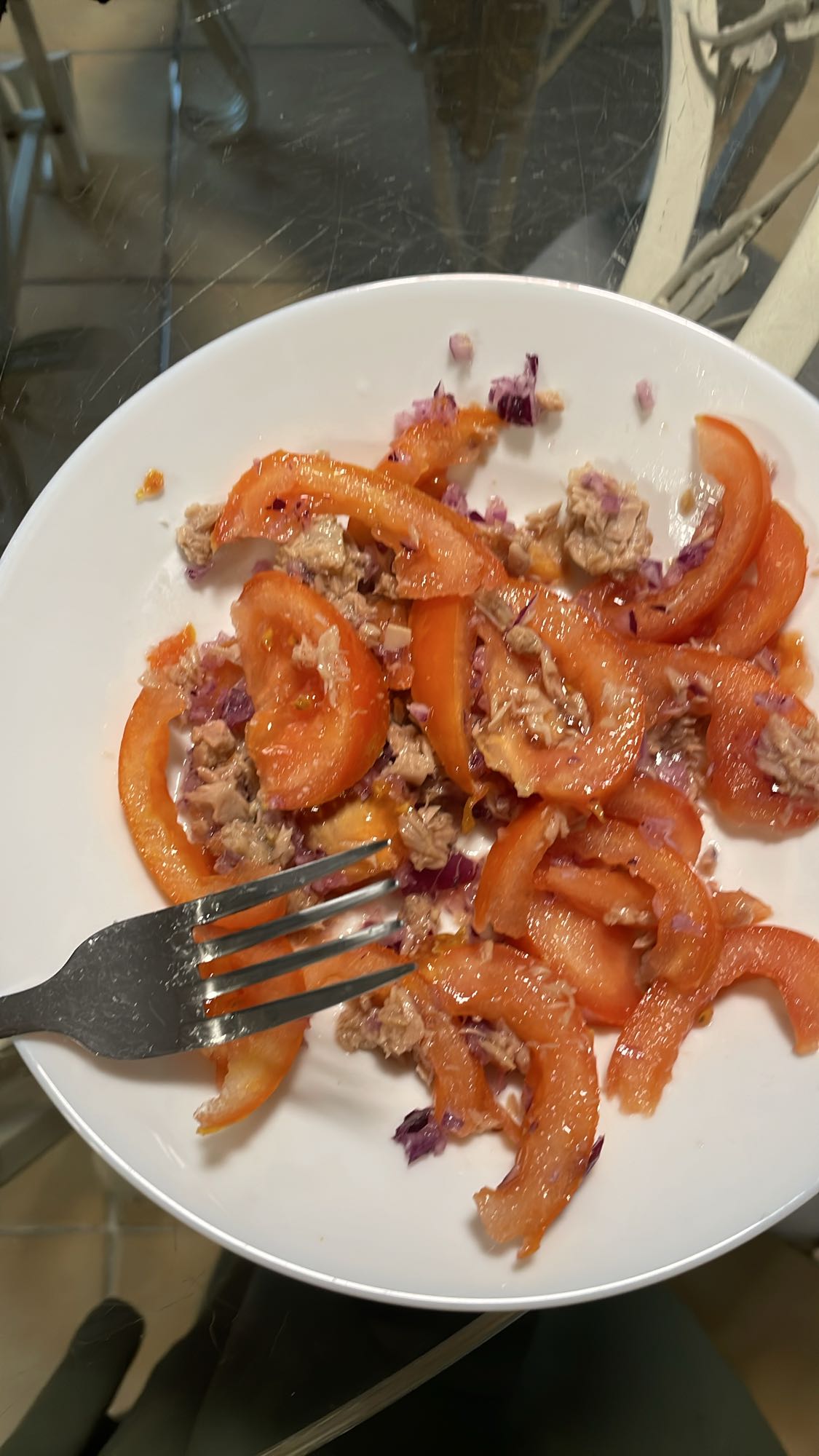 Salade thon tomate