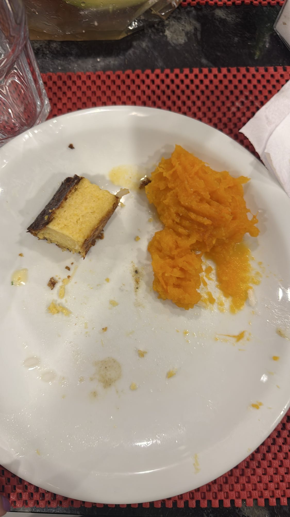 Pumpkin Mash and Cake