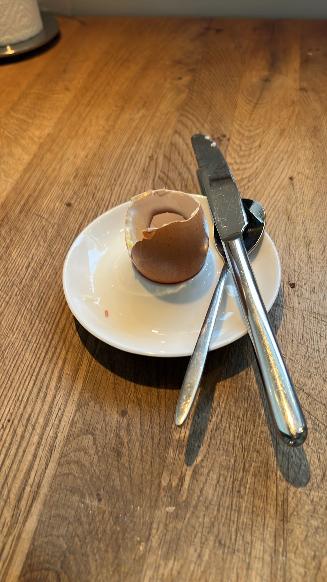 Gekochtes Ei