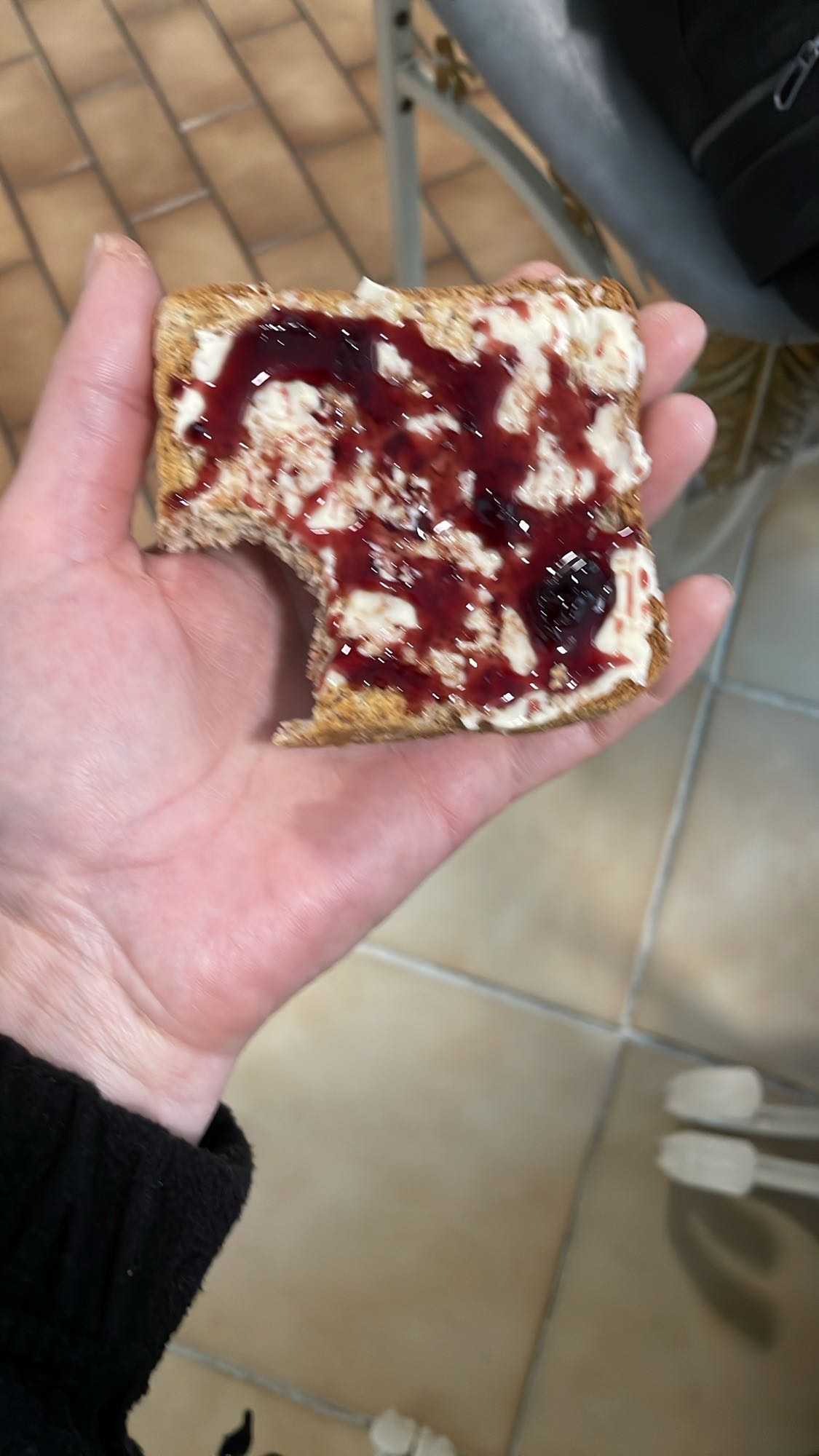 Tartine confiture