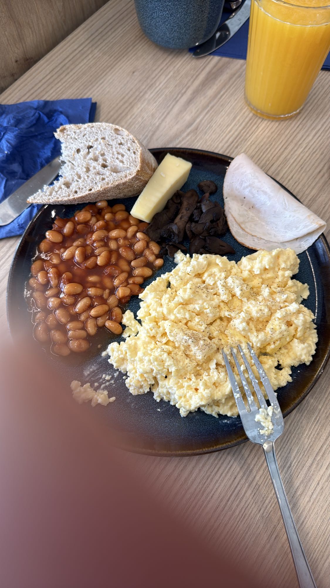 Breakfast plate