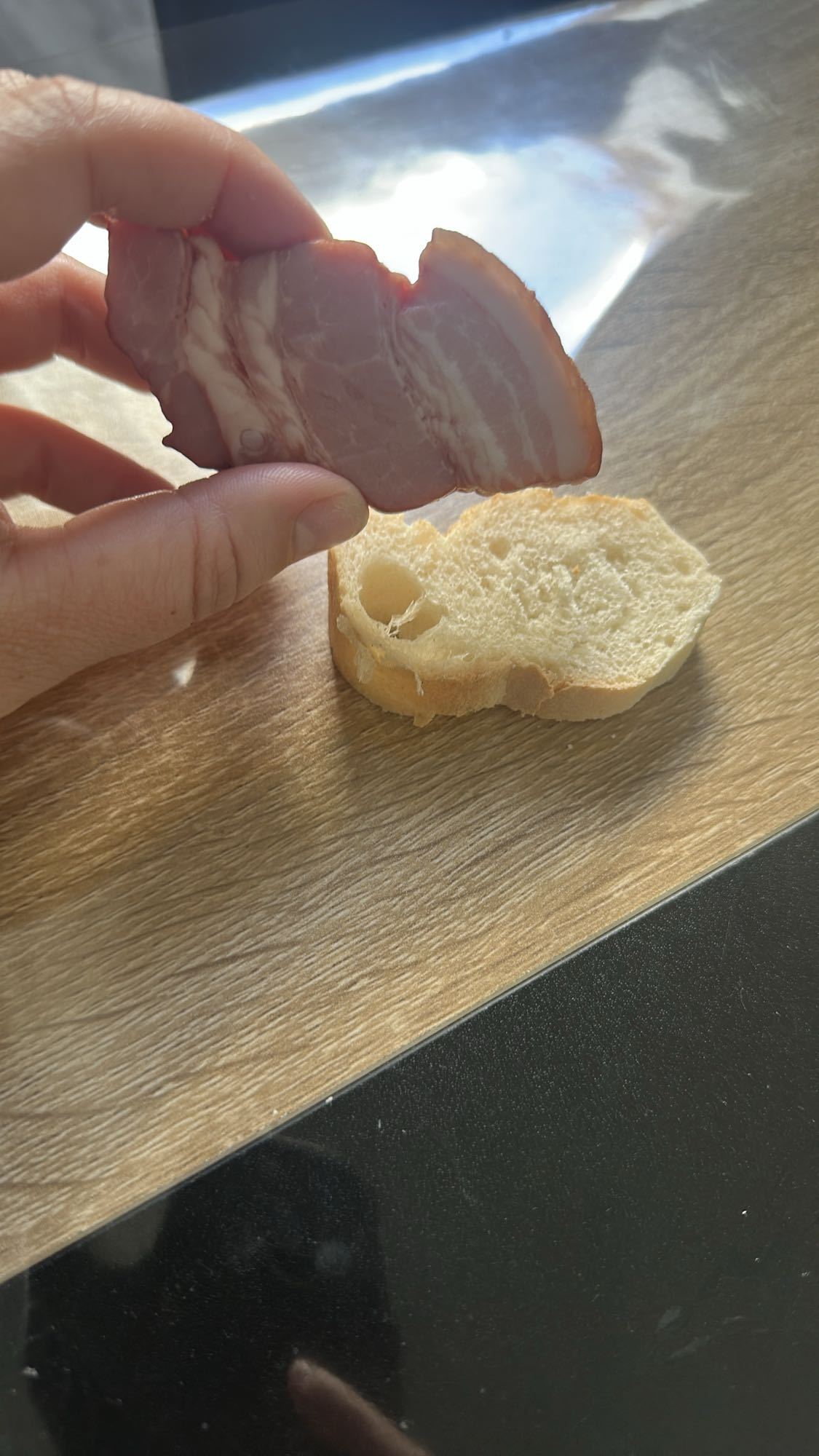 Paine cu bacon