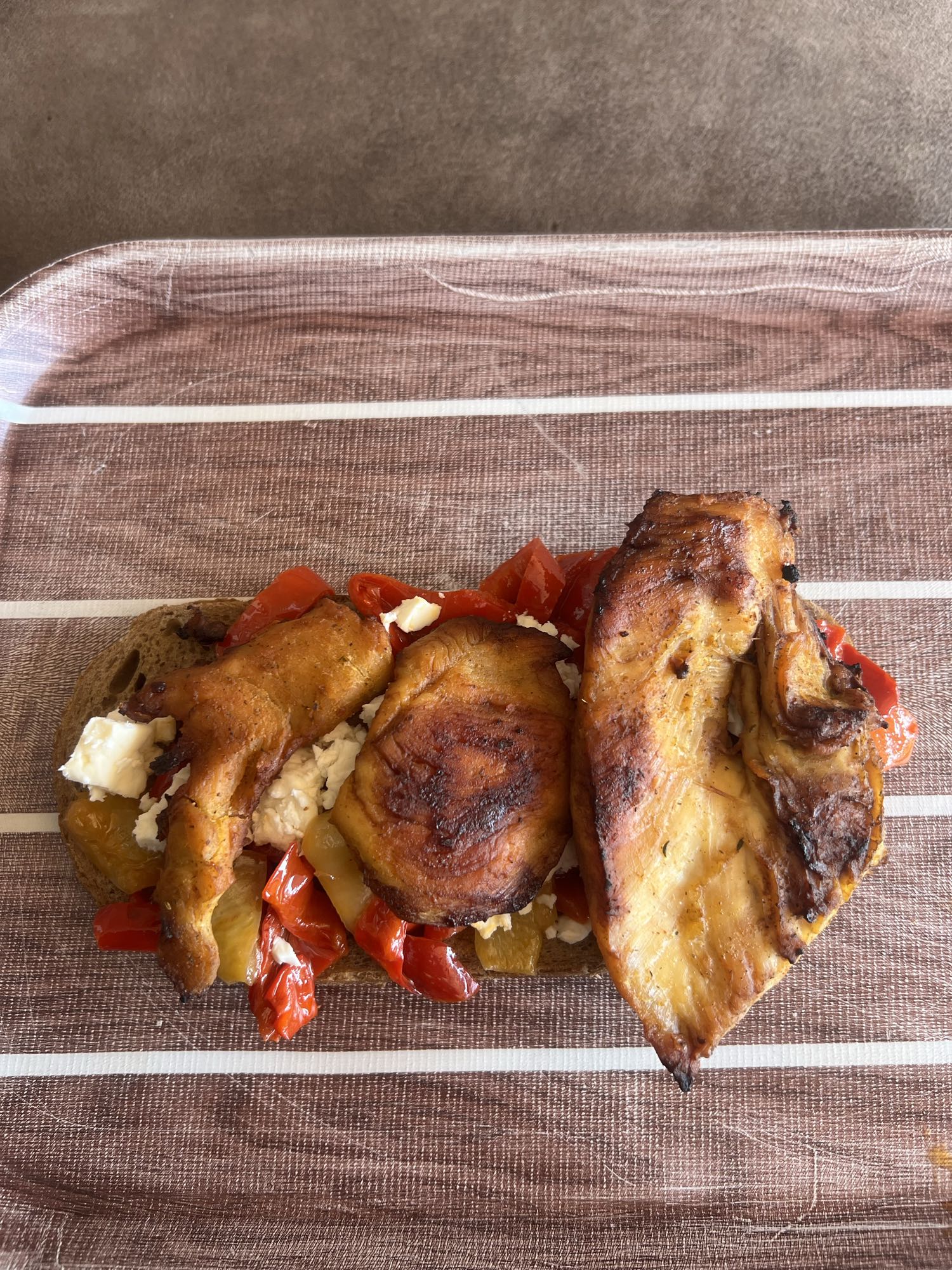 Chicken Pepper Toast