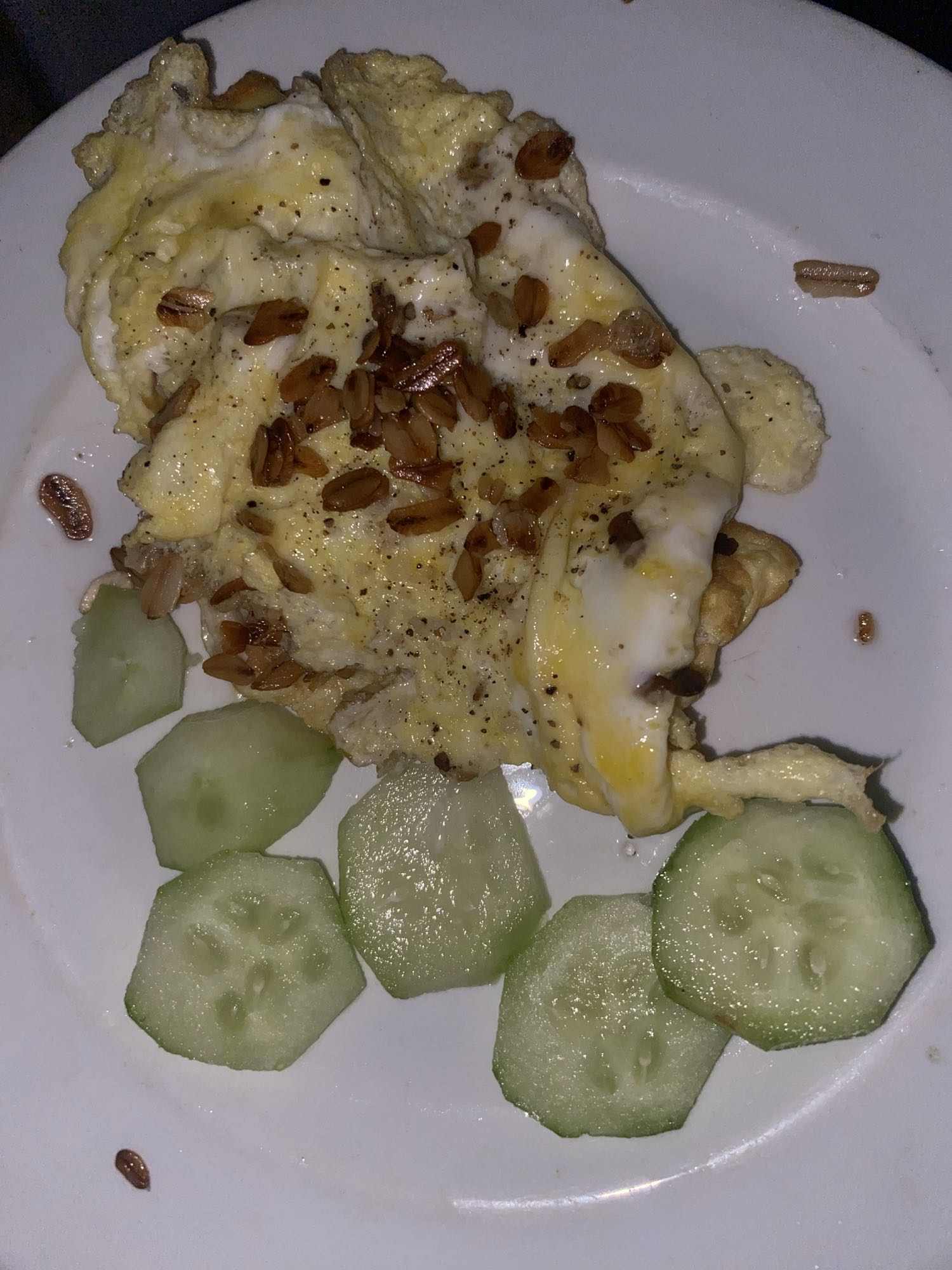 Omelette au fromage