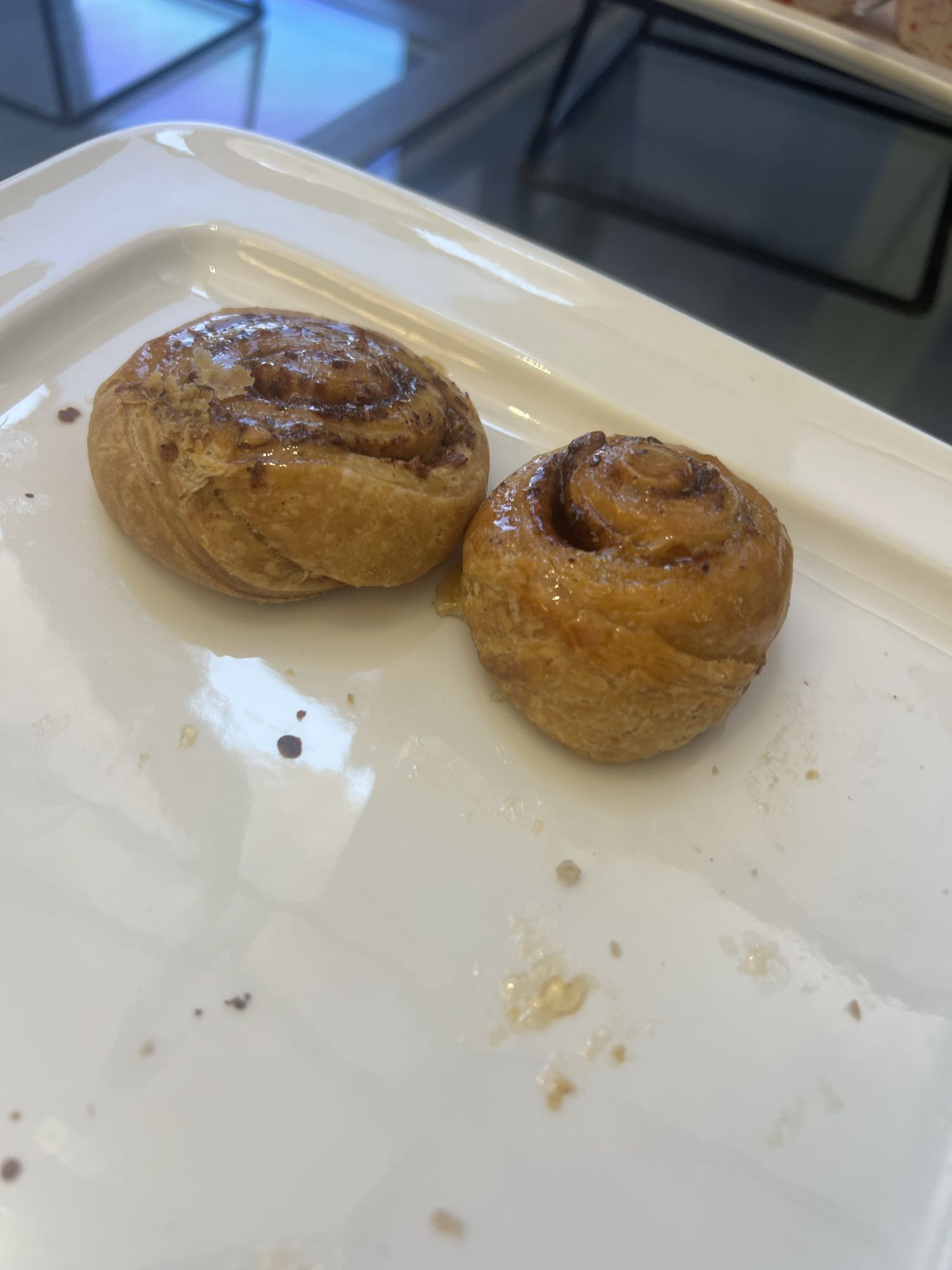 Mini cinnamon rolls
