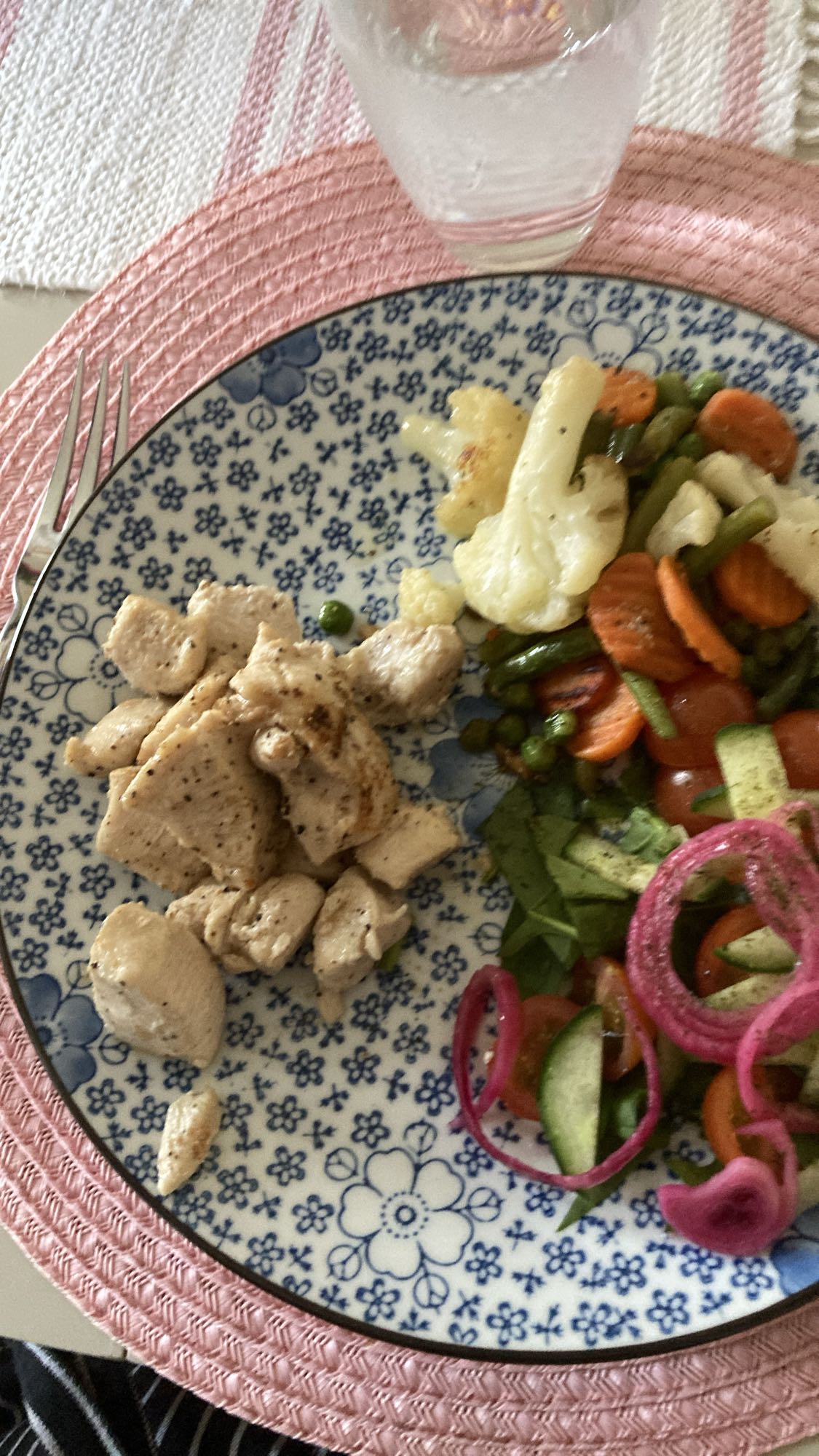 Kyckling med grönsaker