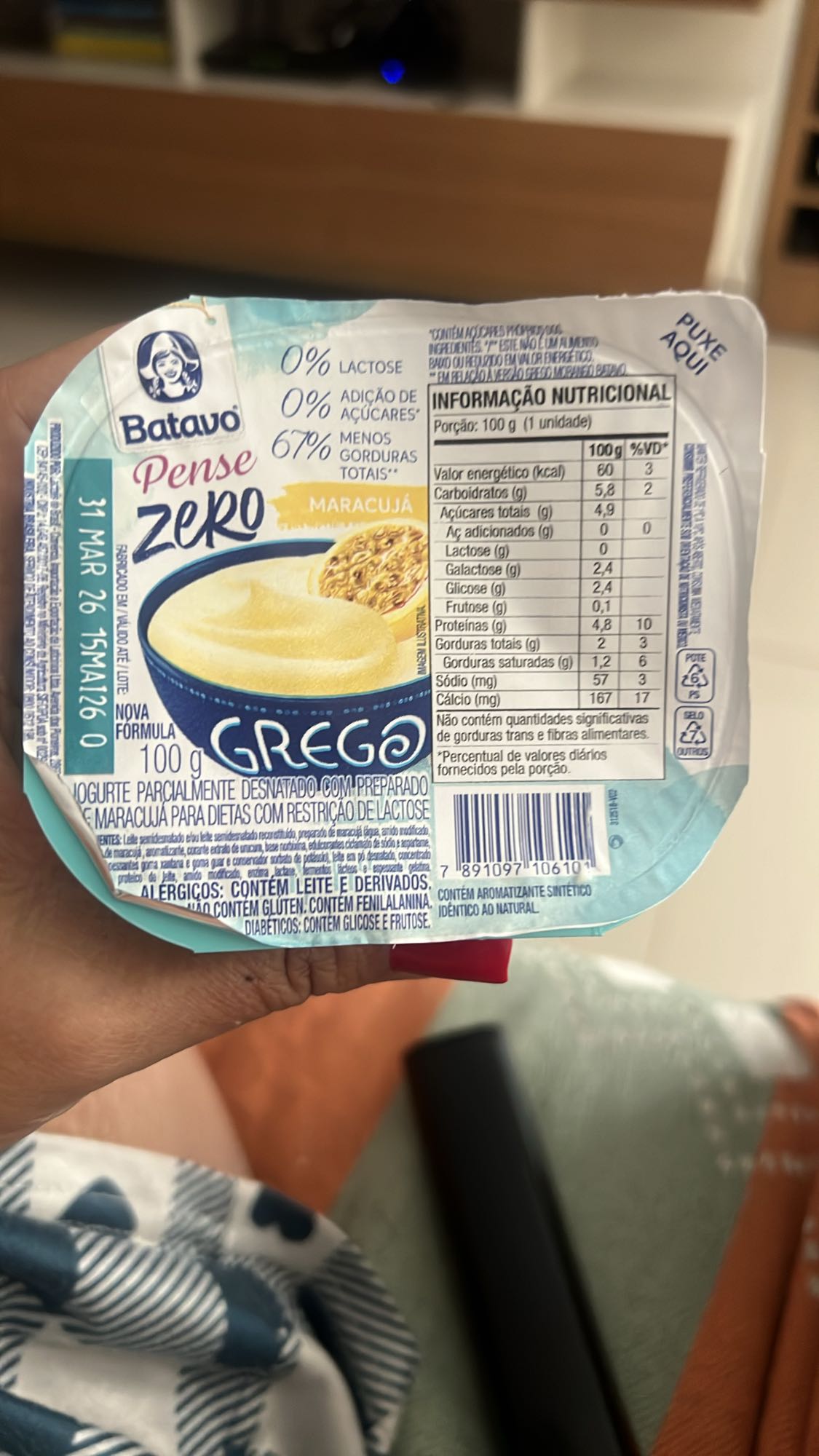 iogurte grego maracujá