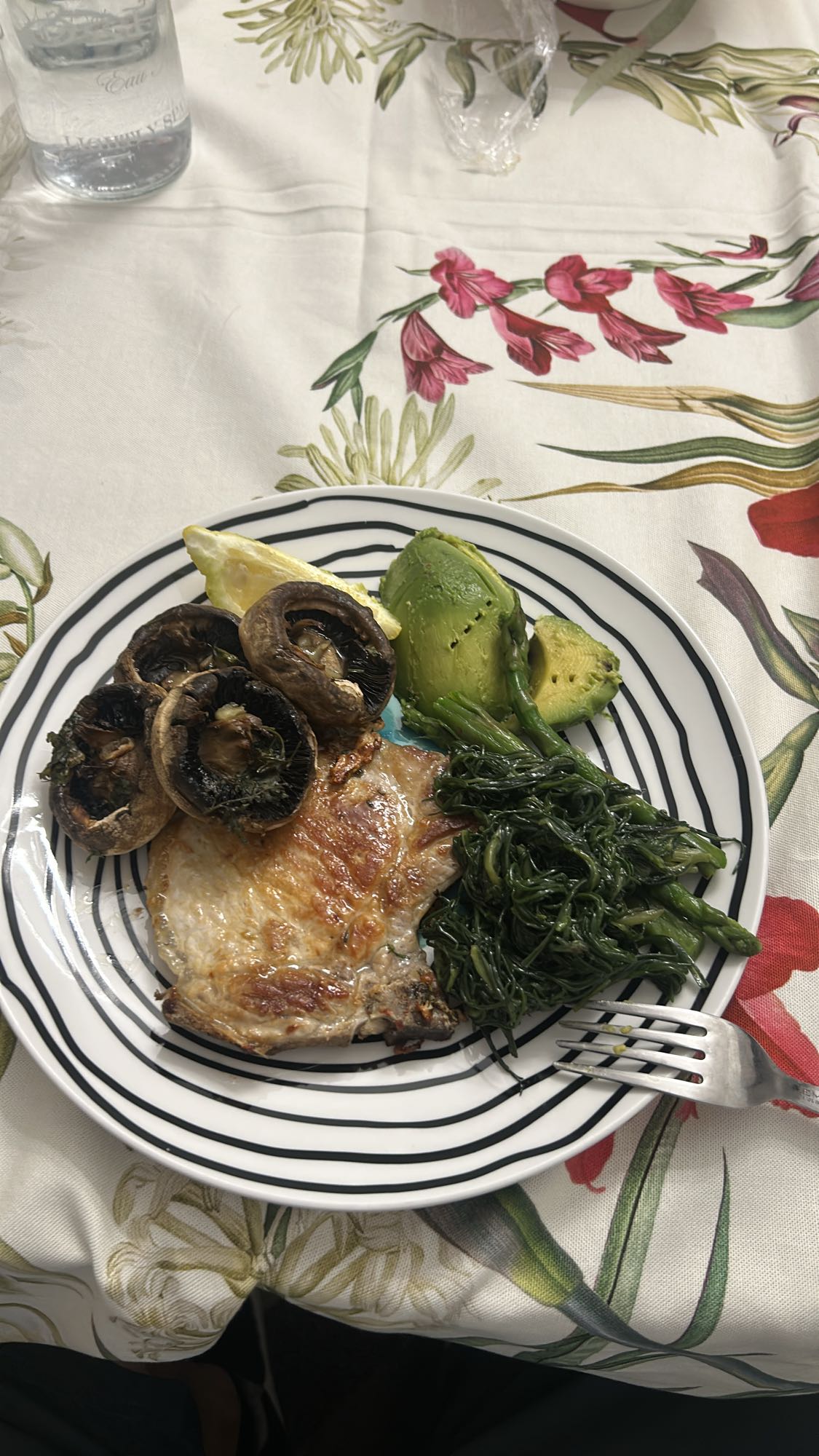 Pollo con verdure