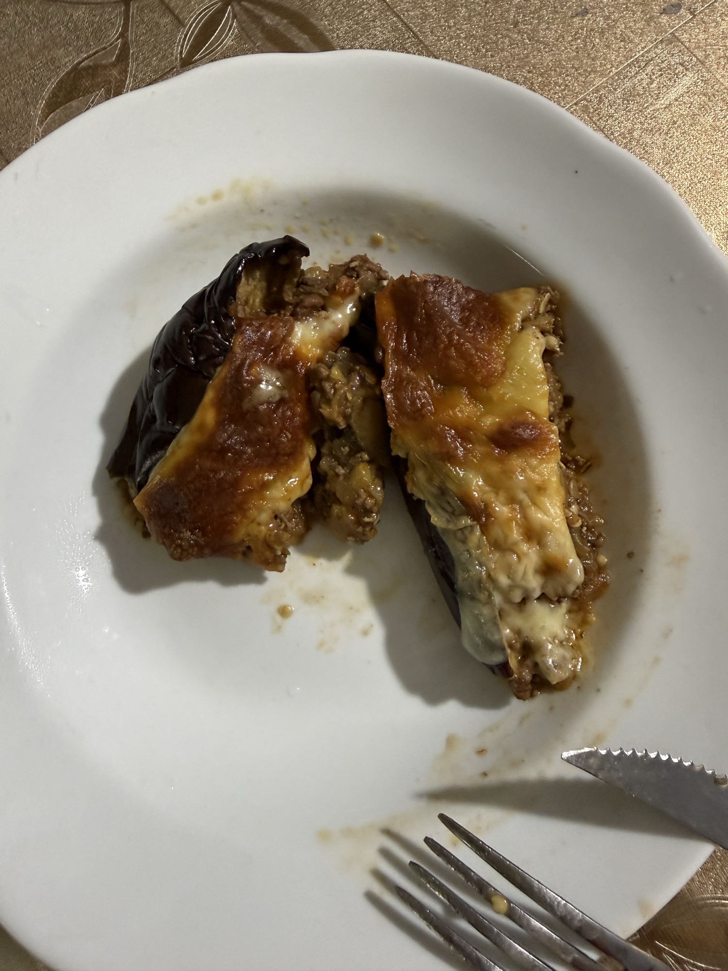 Berinjela recheada