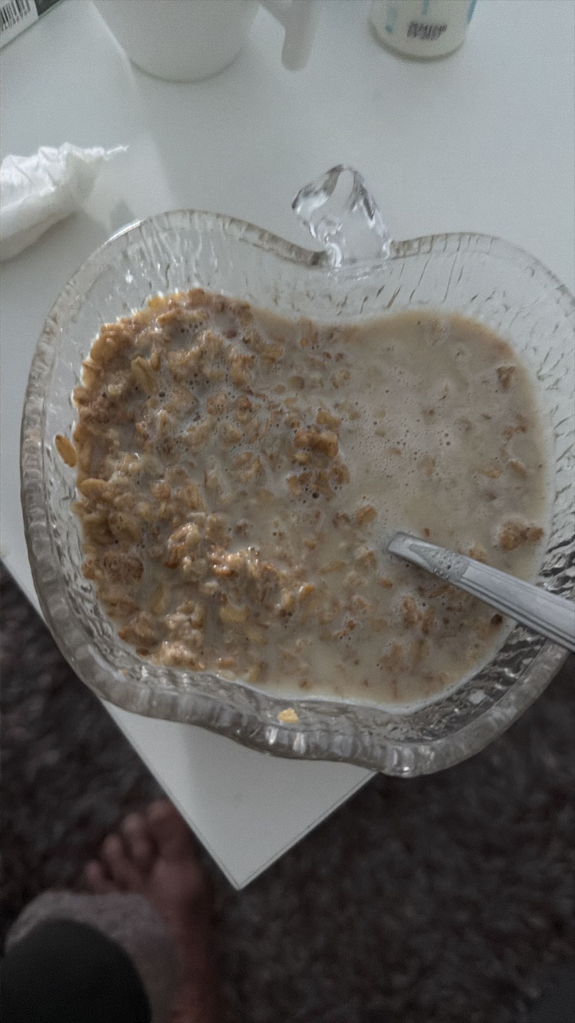 Muesli mit Milch