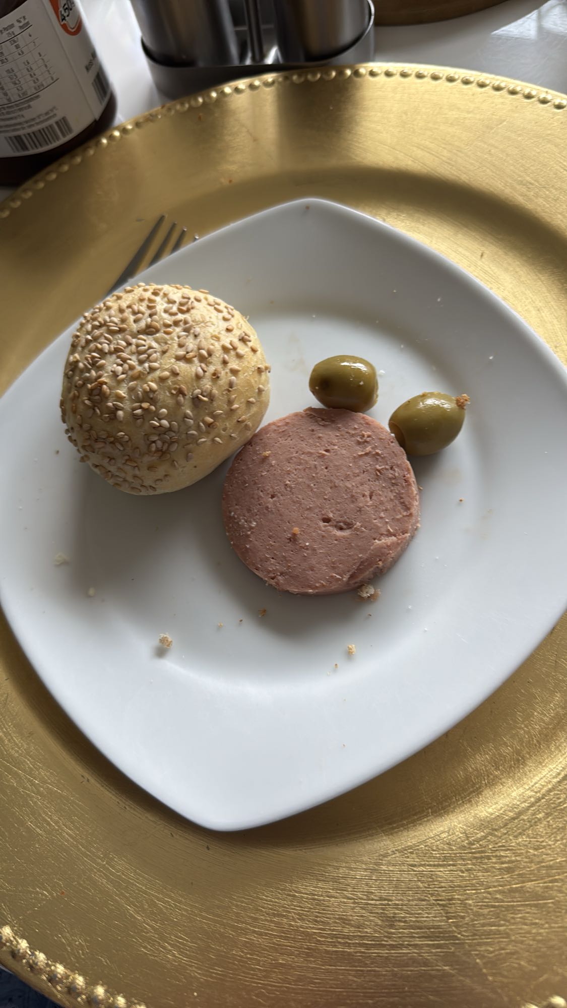 Broodje met vleeswaren