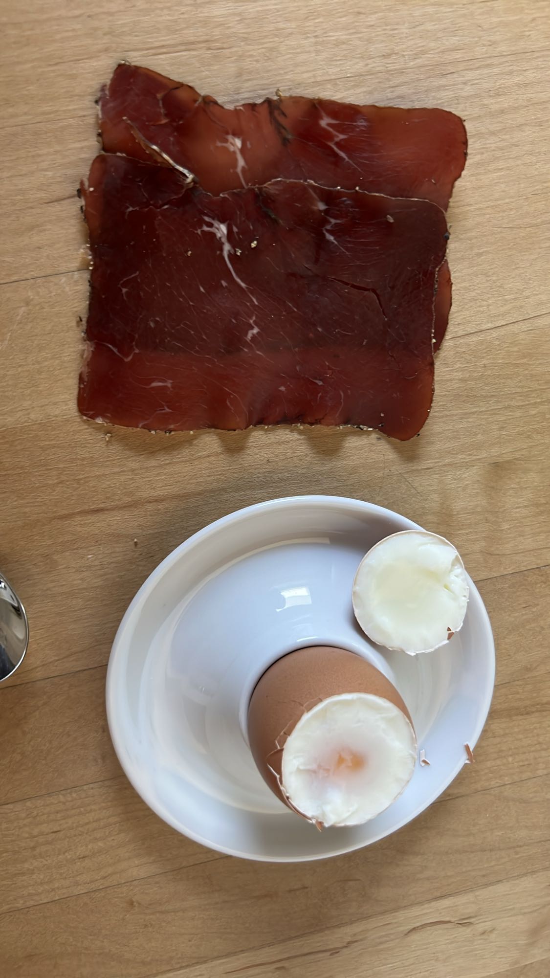 Schinken mit Ei