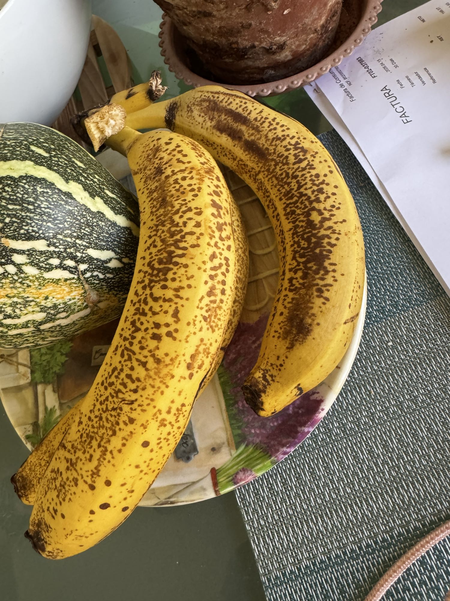 Plátanos maduros