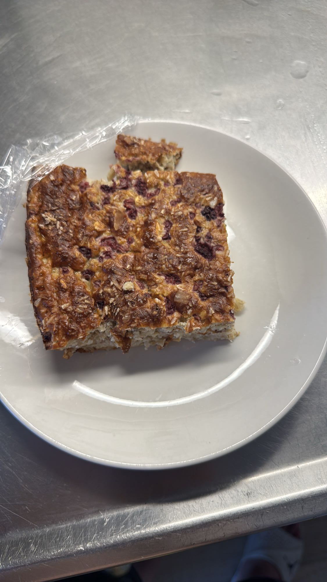 Bakad havregrynskaka