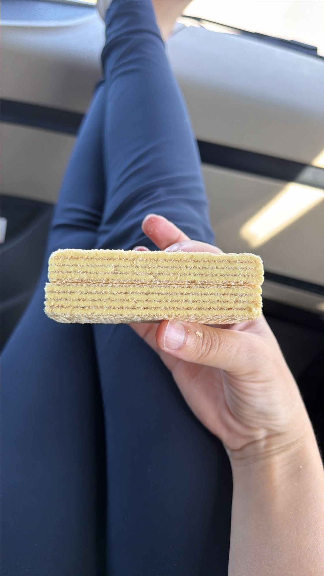 Napolitană cu cremă