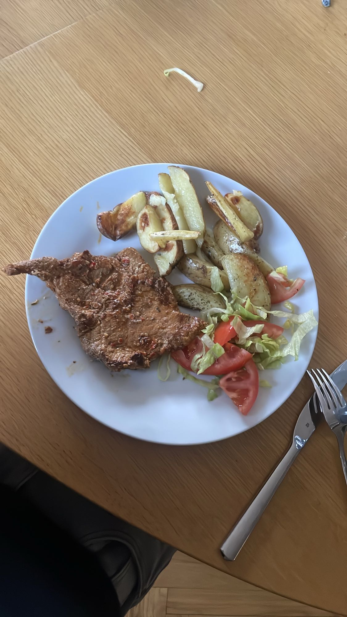 Kött med potatis