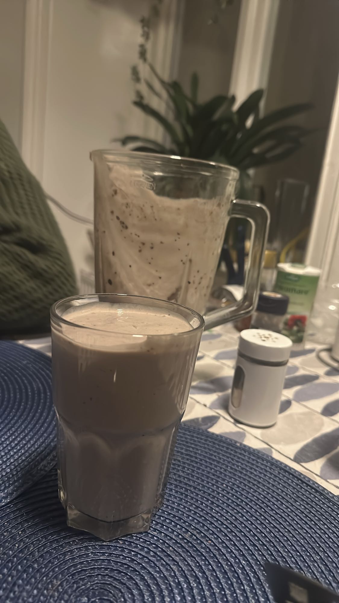 Banan- och chiashake