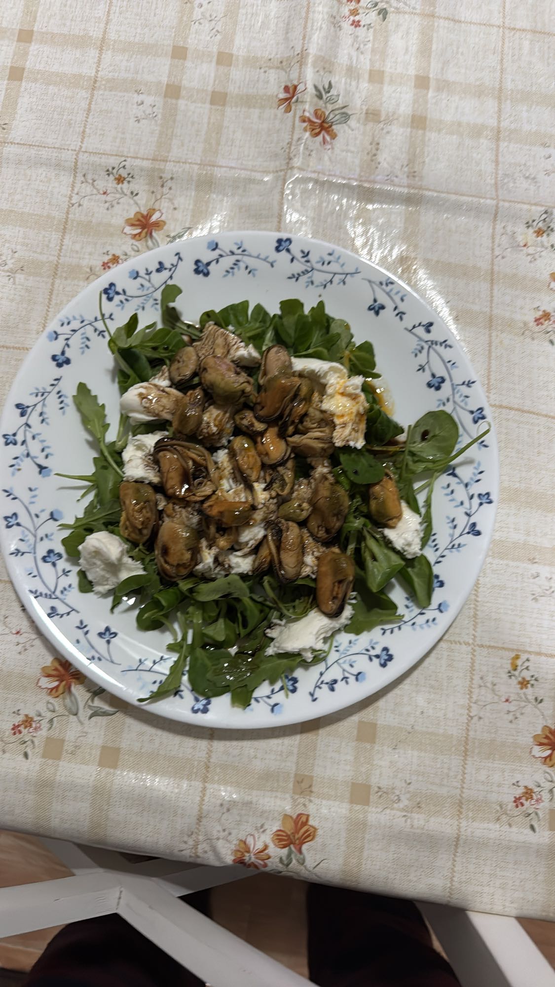 ensalada de mejillones