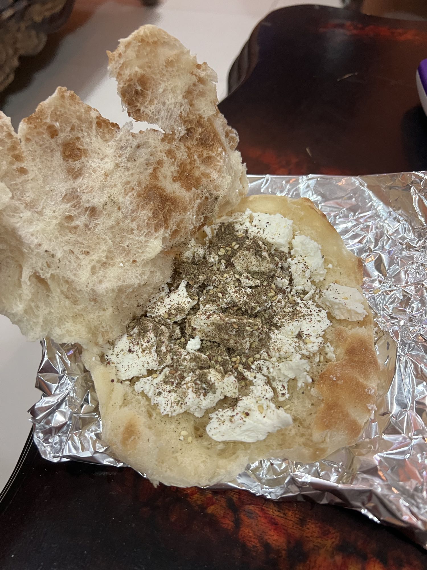Flatbread with Cheese