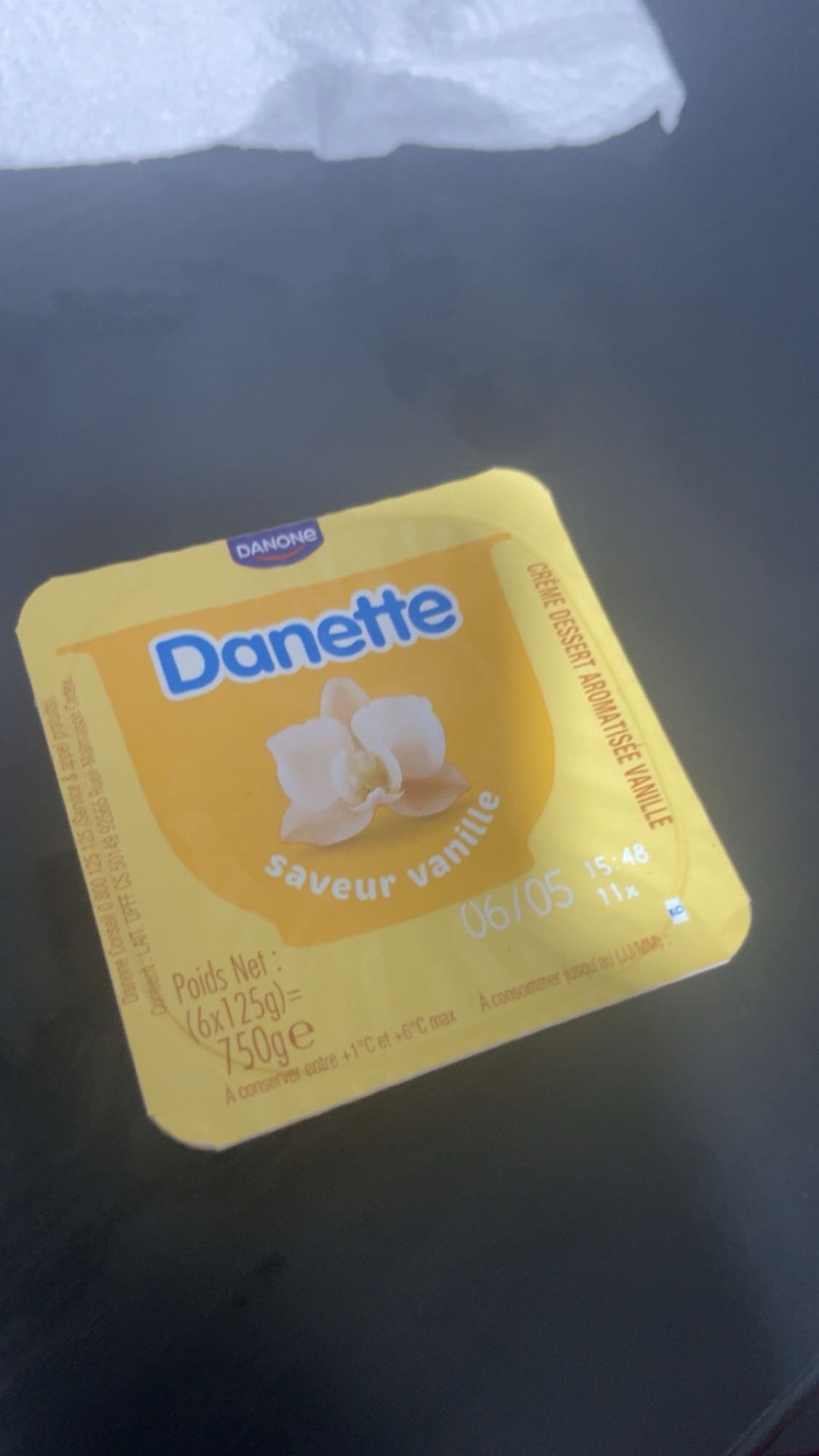 Crème Danette vanille