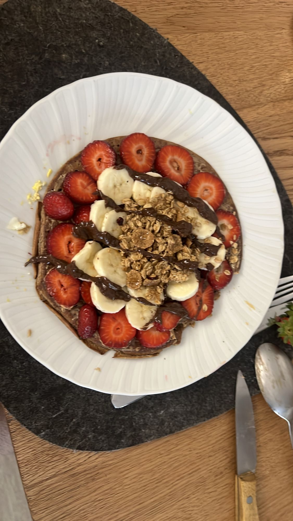 Pancake con frutta