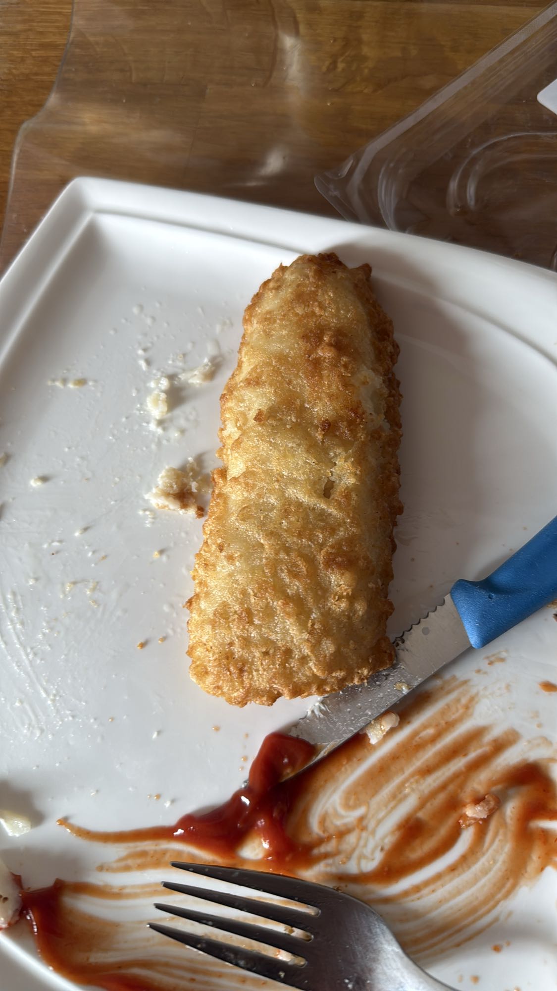 Paniertes Fischfilet