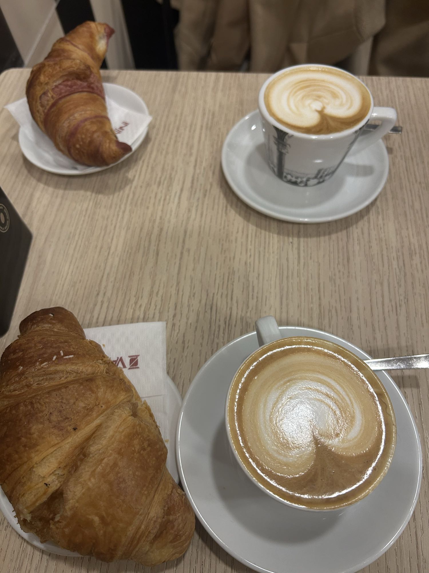 Colazione con cornetti