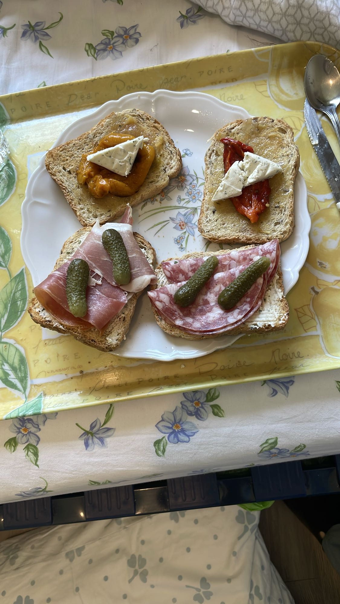 Mixed Open Sandwiches