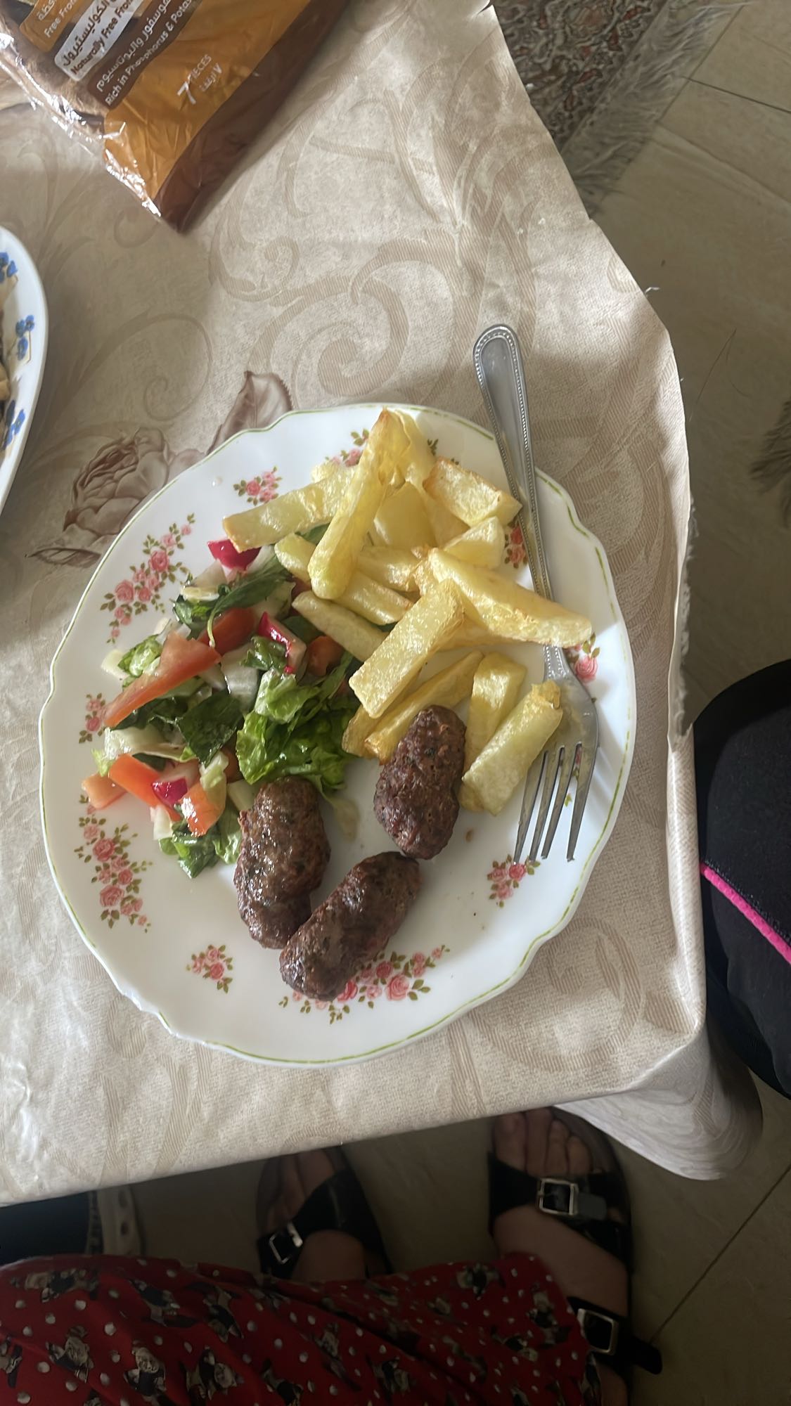 Kofta Fries Salad