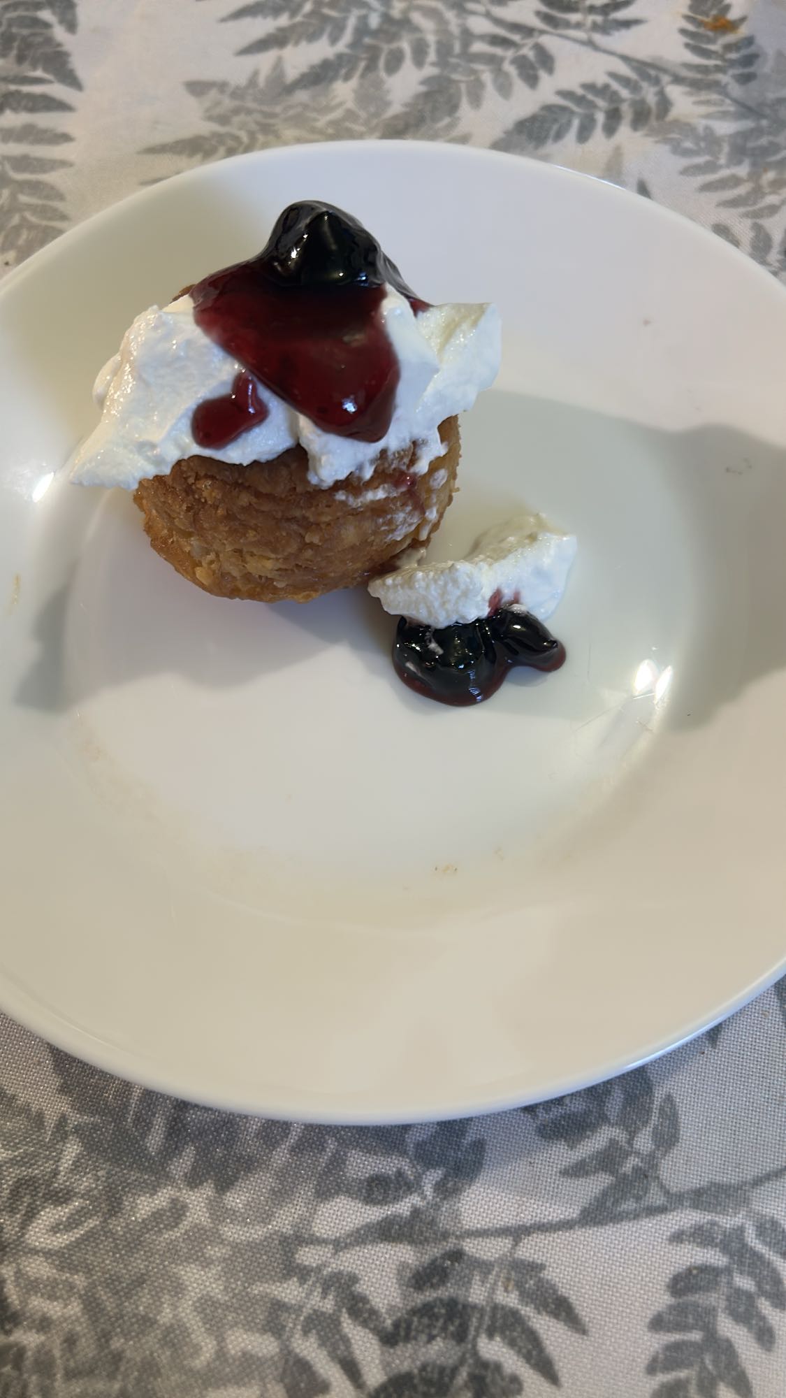 Mini prajitura cu frisca