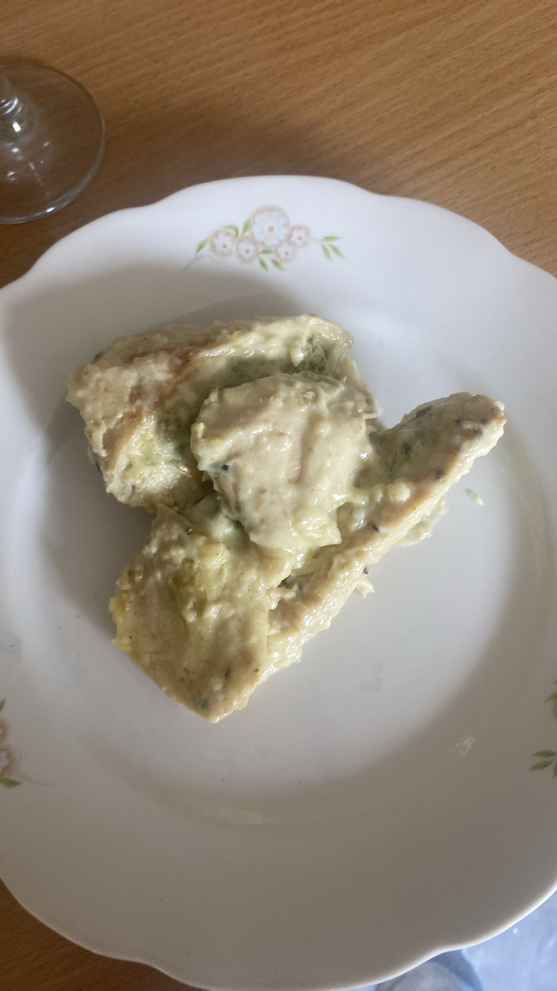 Kurczak w sosie serowym