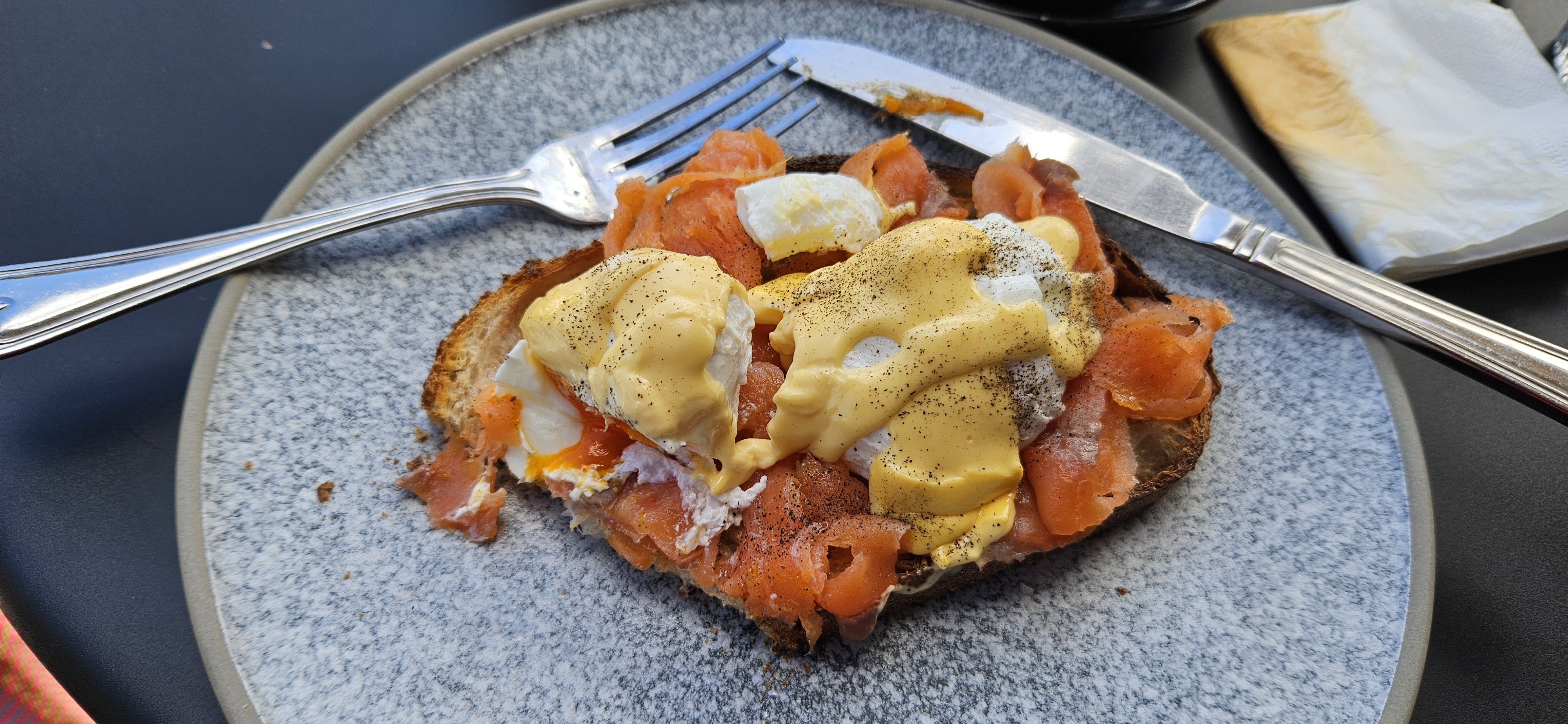 Salmon Eggs Benedict