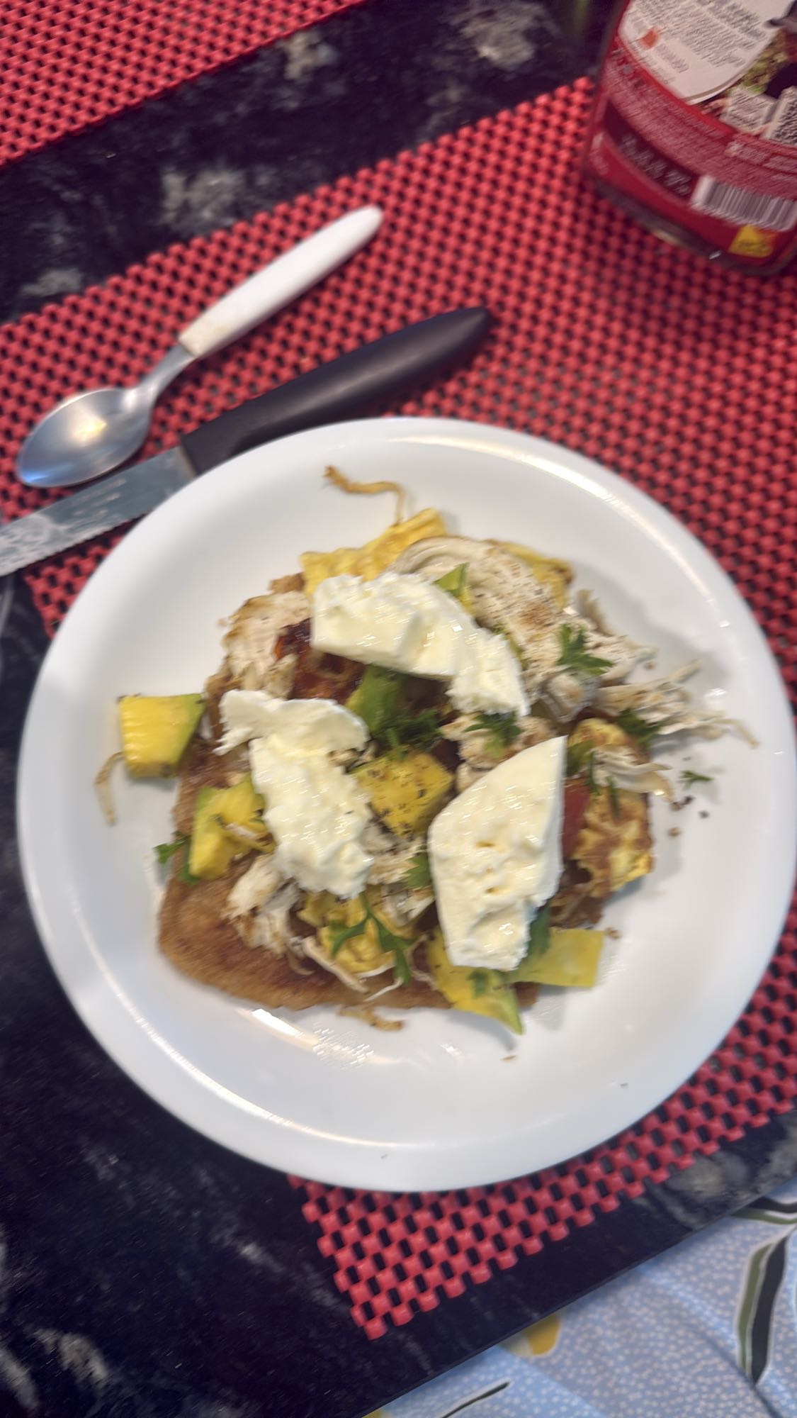 Chicken Avocado Toast