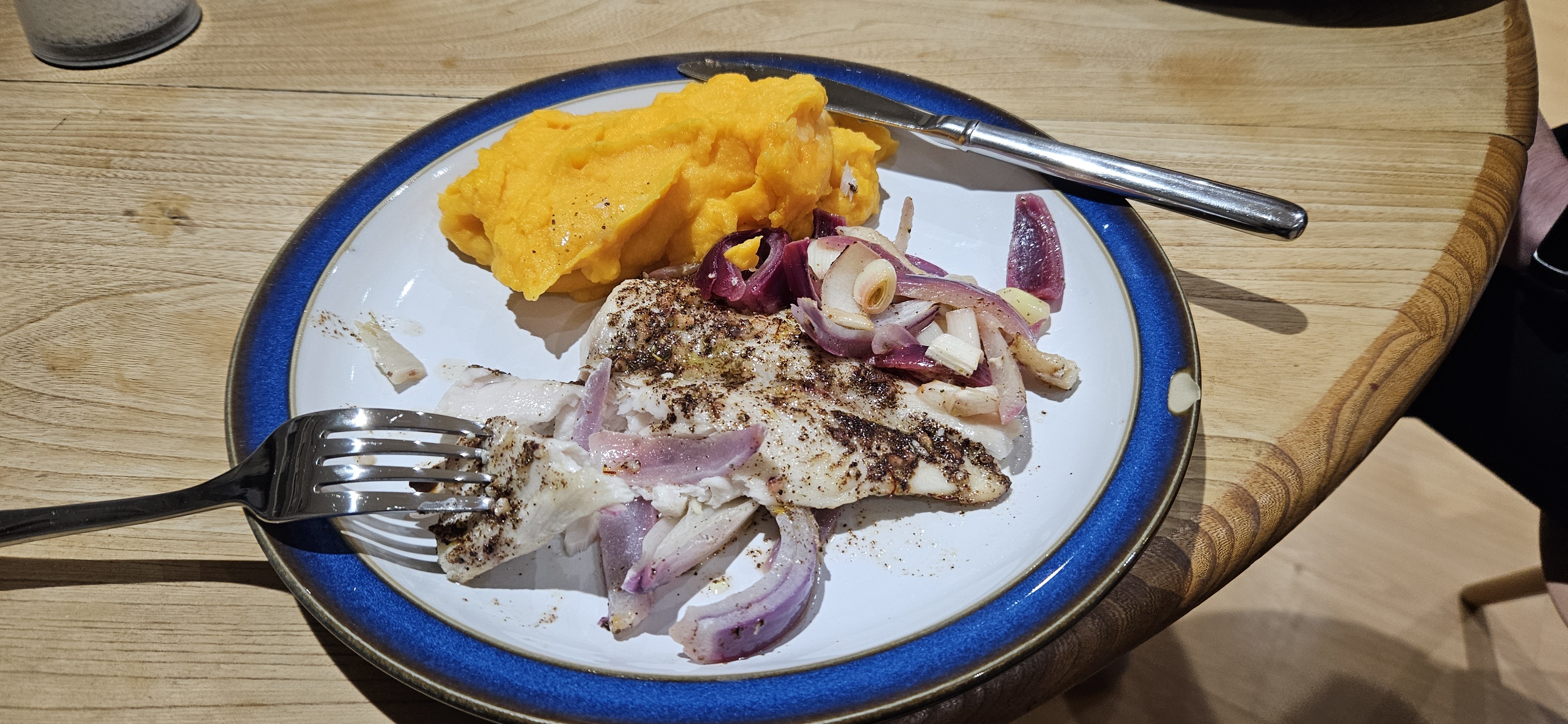 Fish with Mash
