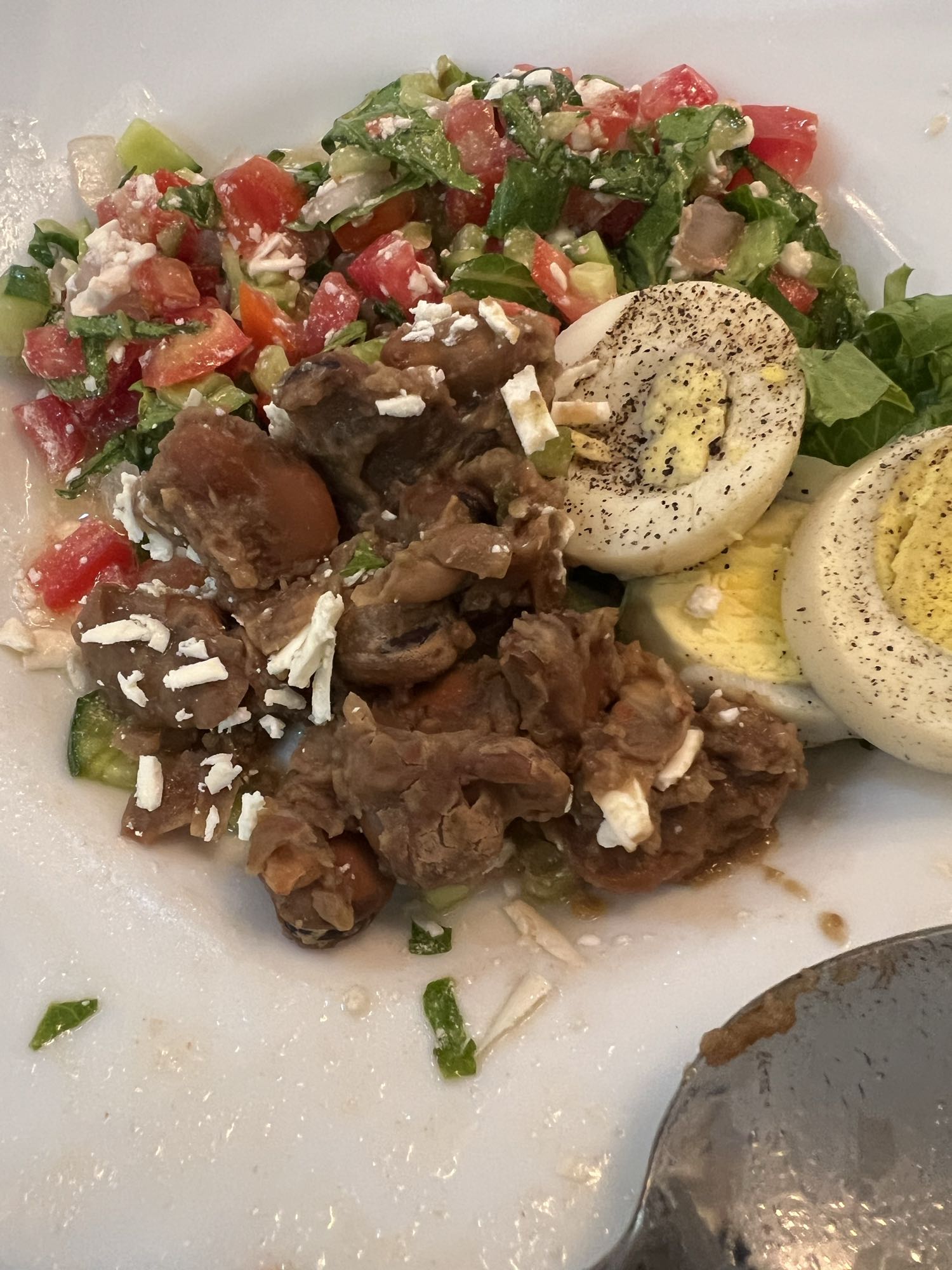 Beef Salad with Egg