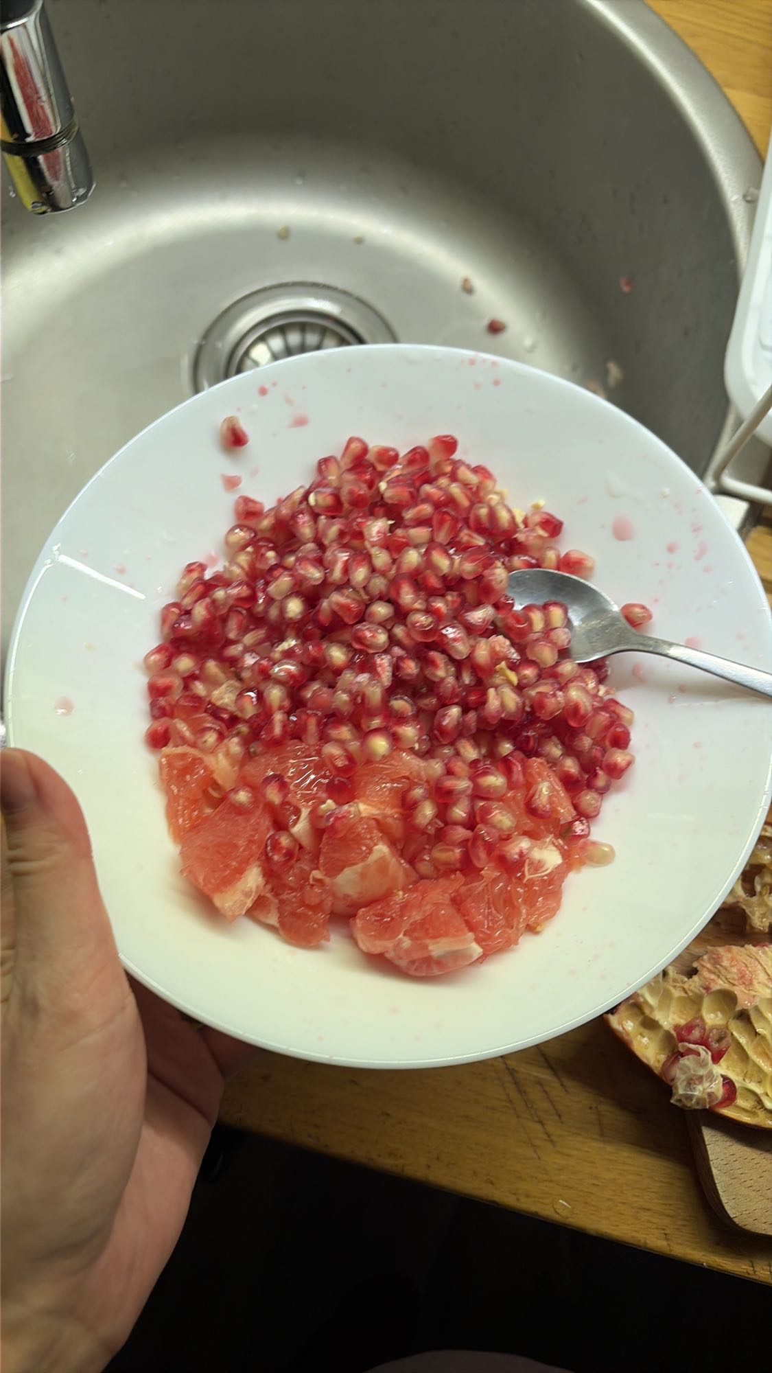 Гранат с грейпфрутом