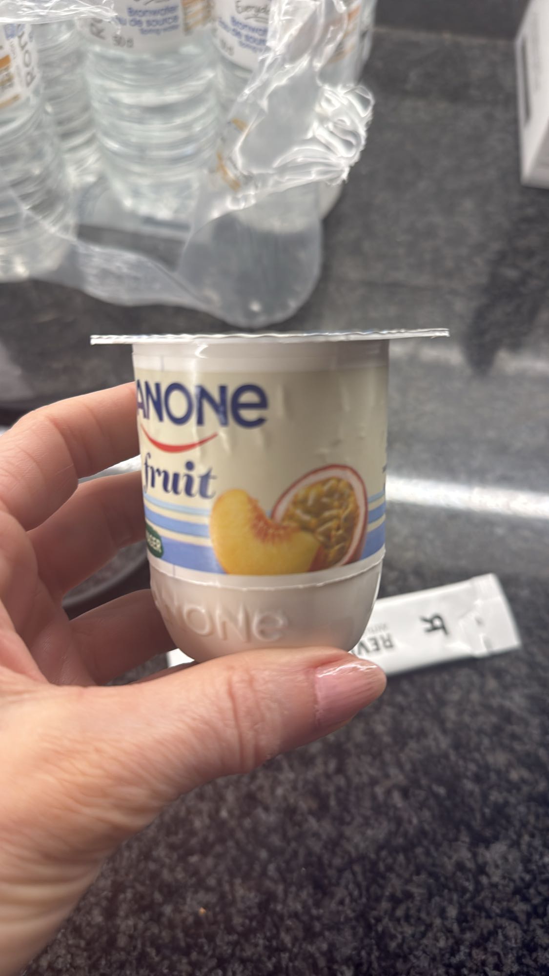 Yoghurt perzik passie