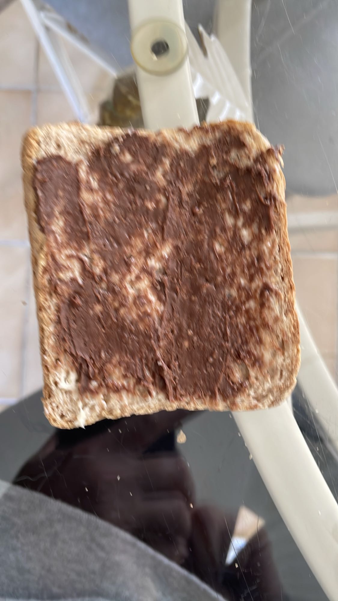 Tartine au chocolat