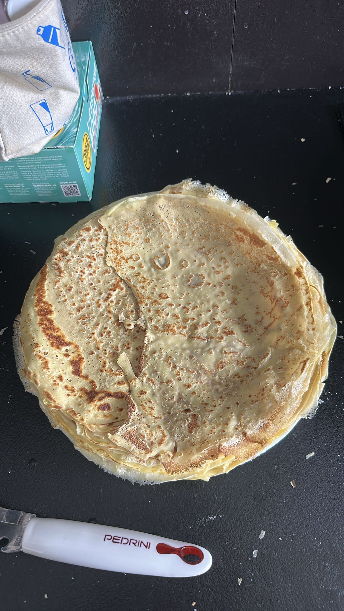 Plain Crepes Stack
