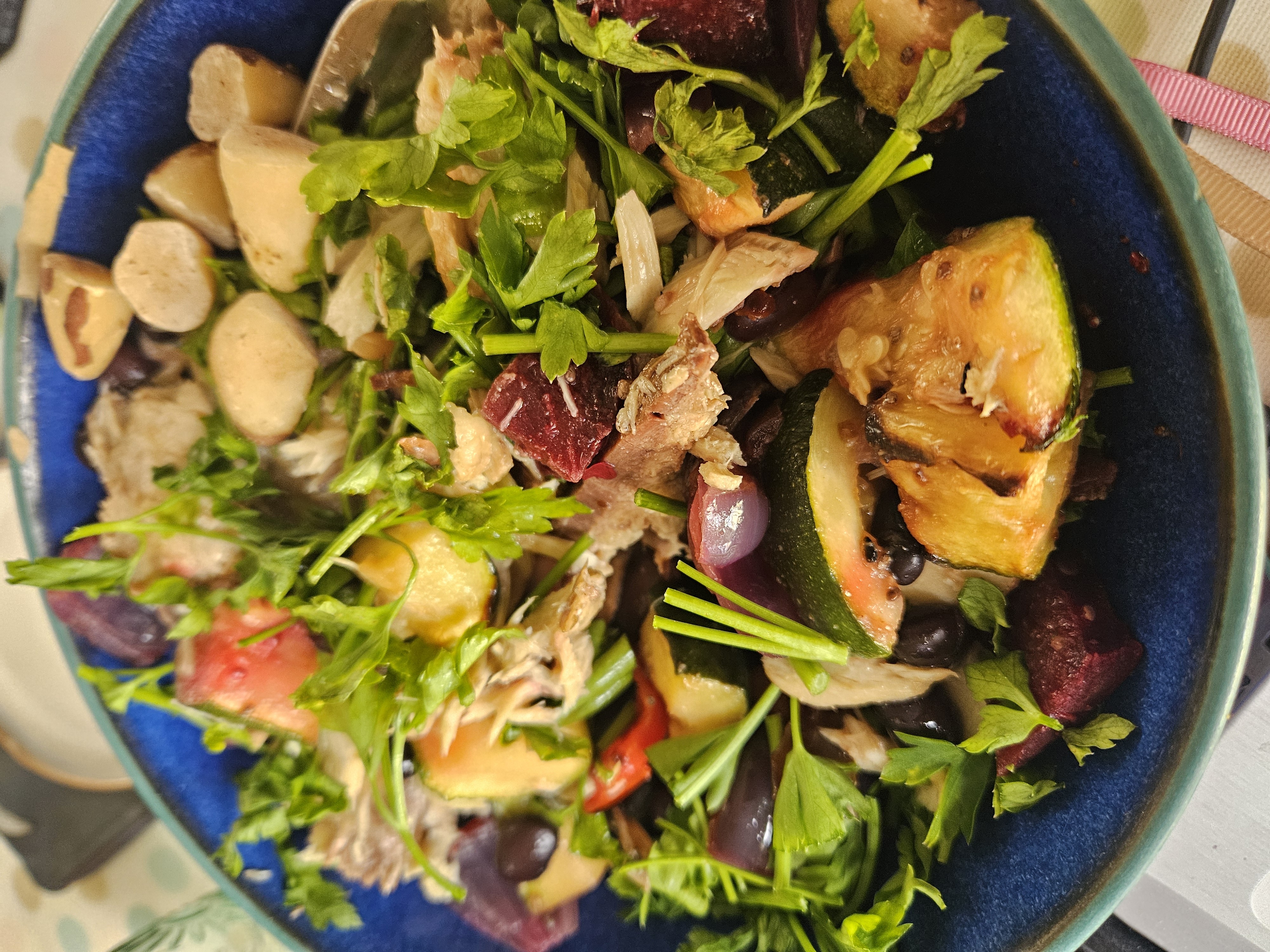 Mackerel Veggie Bowl