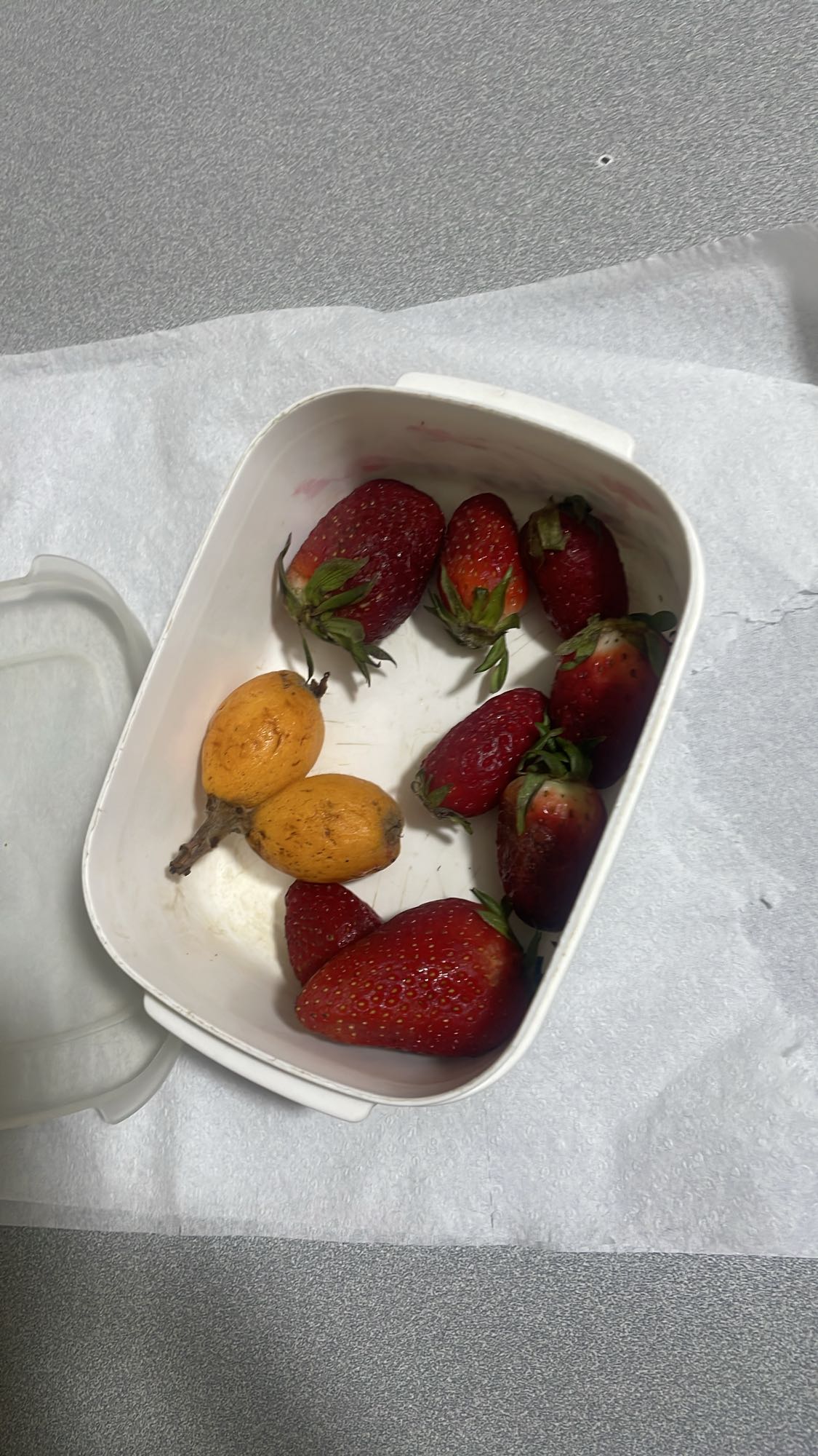 Strawberries and Loquats