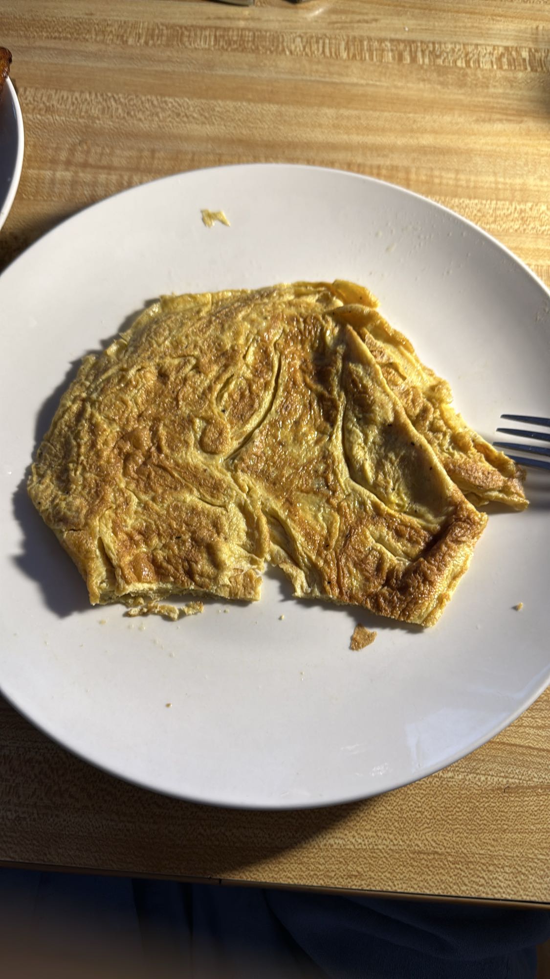omelette aux oignons