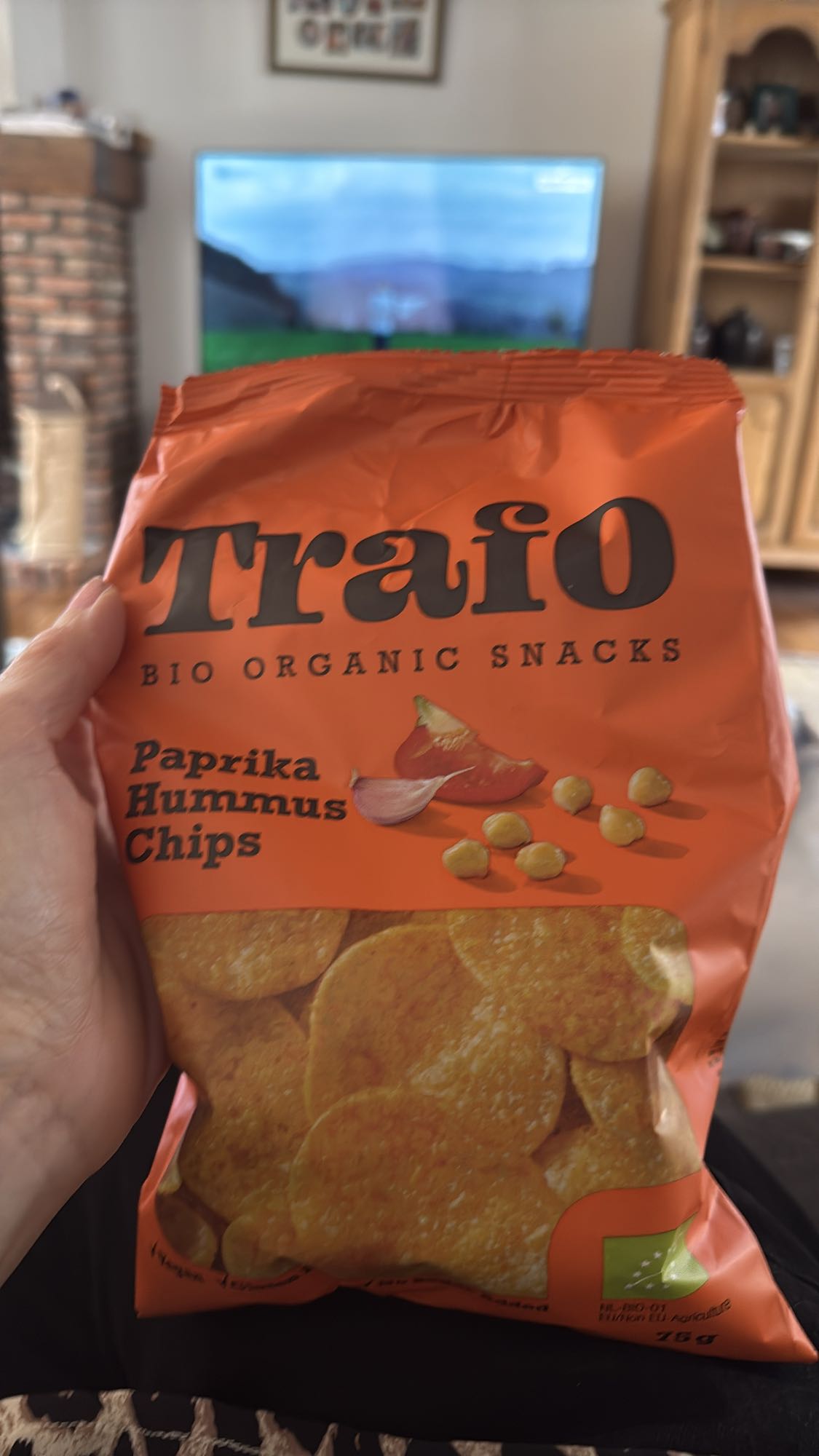 Paprika hummuschips