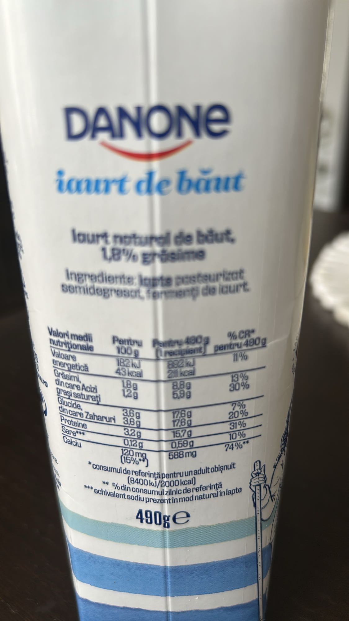 Iaurt de băut simplu