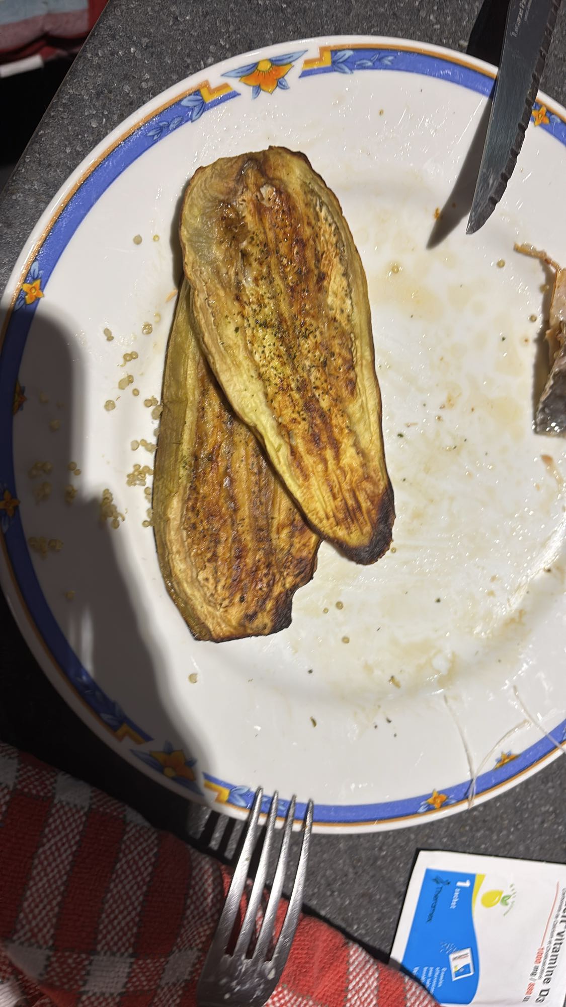 Aubergine grillée
