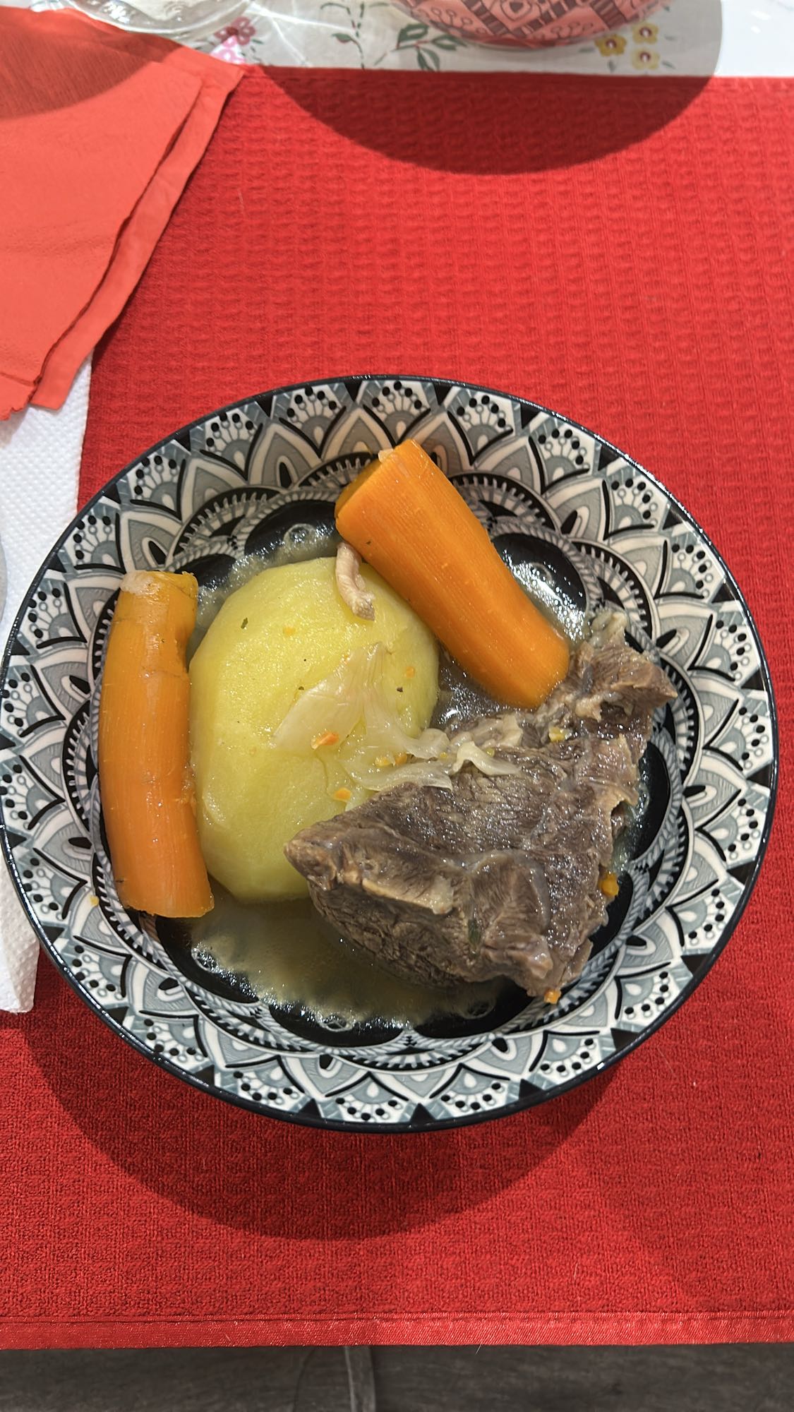Bollito con patate