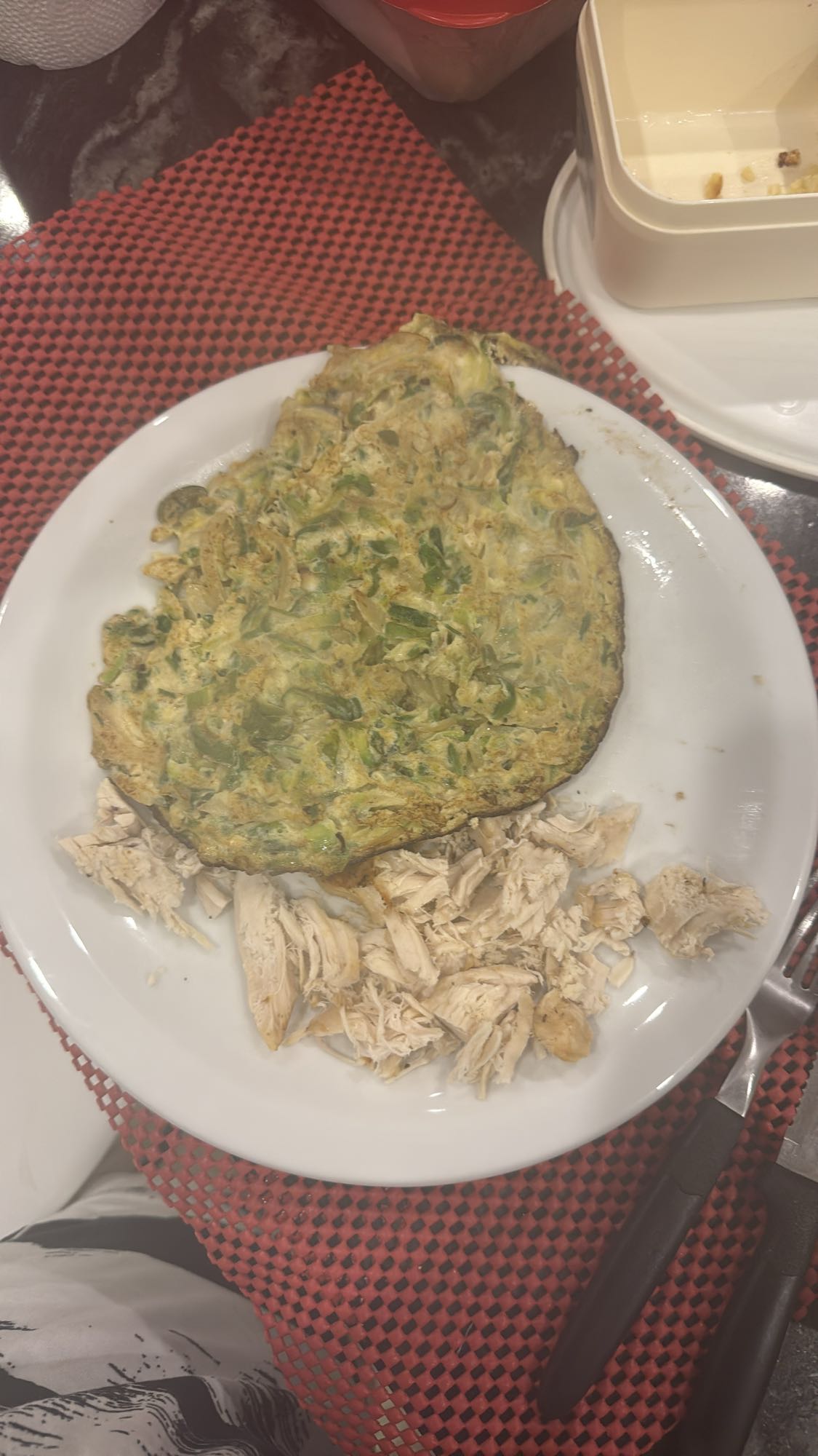 Chicken Veg Omelette