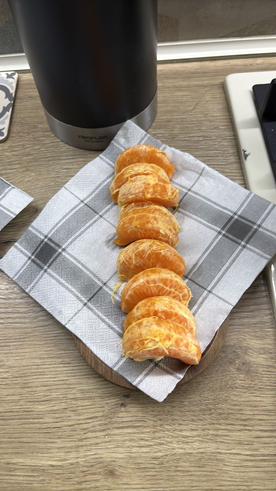 Mandarină decojită